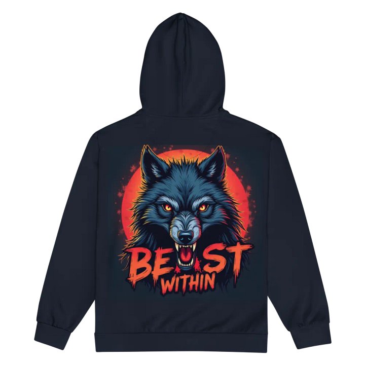 Novelty Wolf Beast Within Jacket AOP (All Over Print) product image (2)