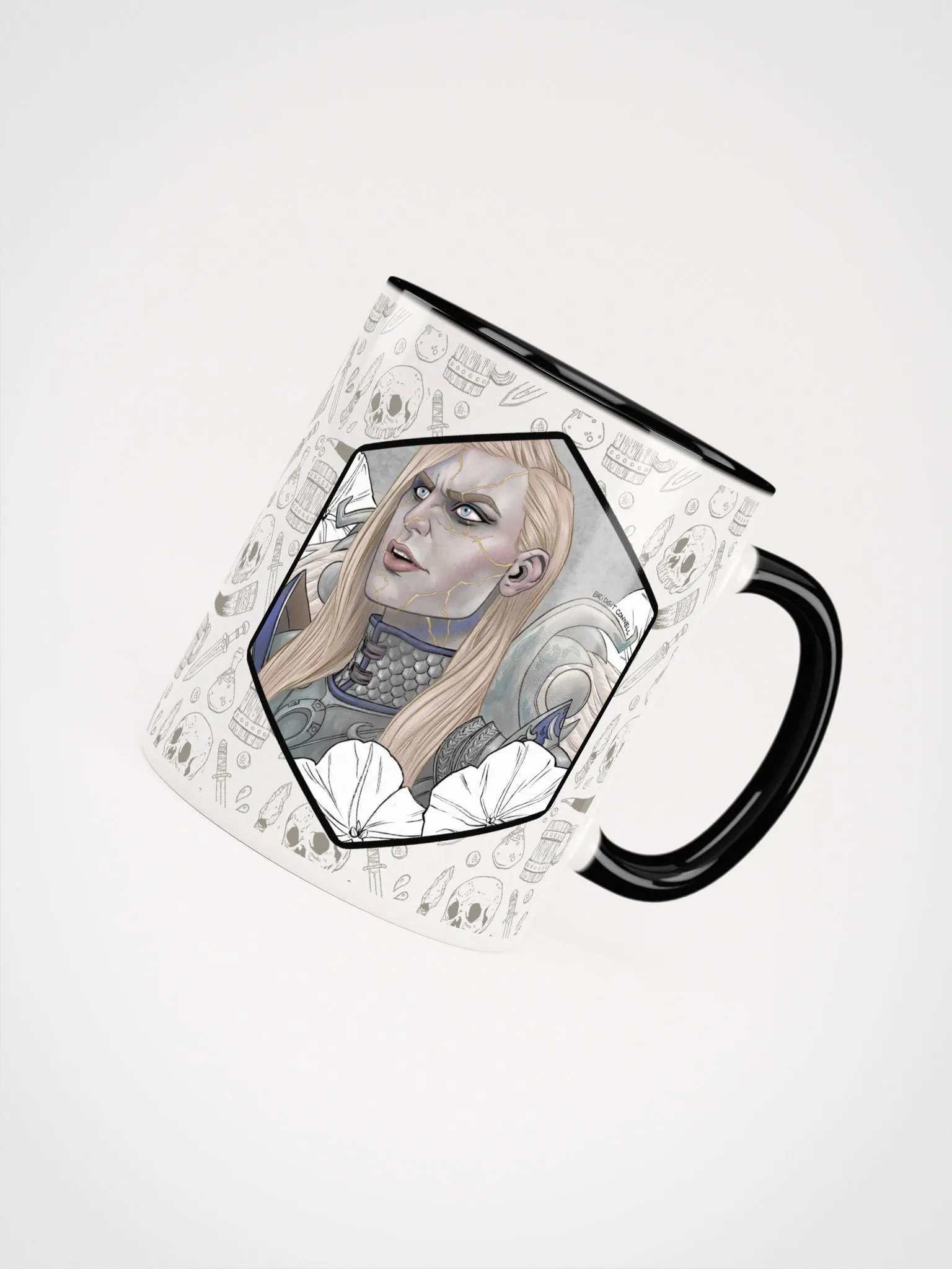 The Wing'd Dame - color mug product image (7)