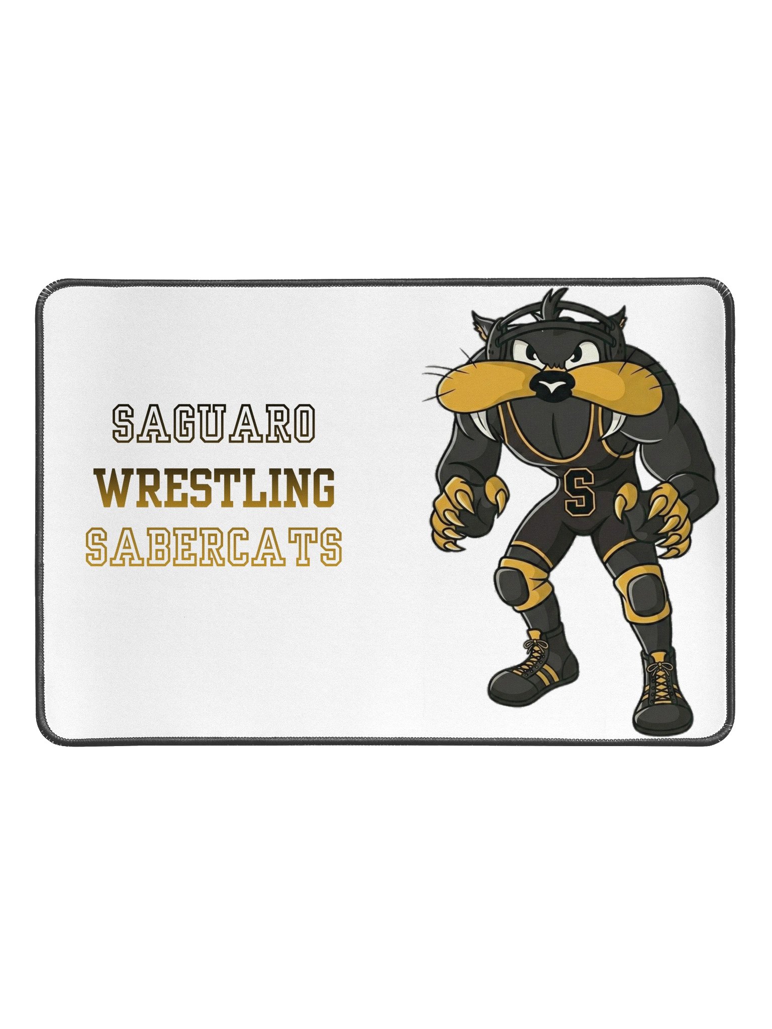 Saguaro Wrestling Sabercats Desk Mat product image (1)