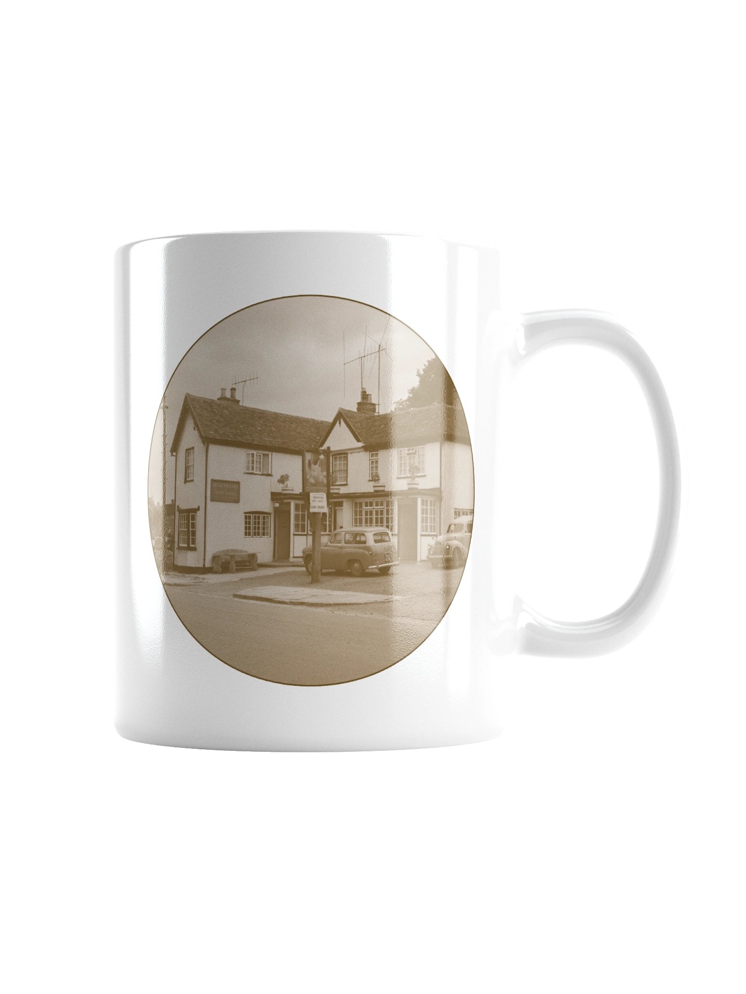 White Mug - Hen & Chickens product image (1)