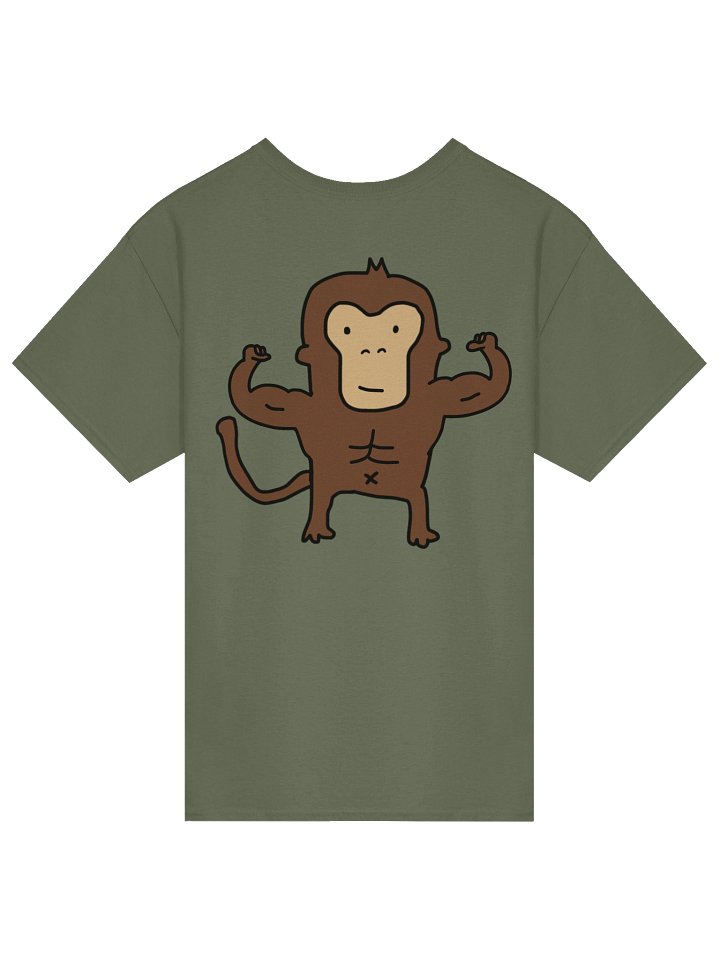"New Year,New Monkey" T-Shirt (Back Print) product image (58)