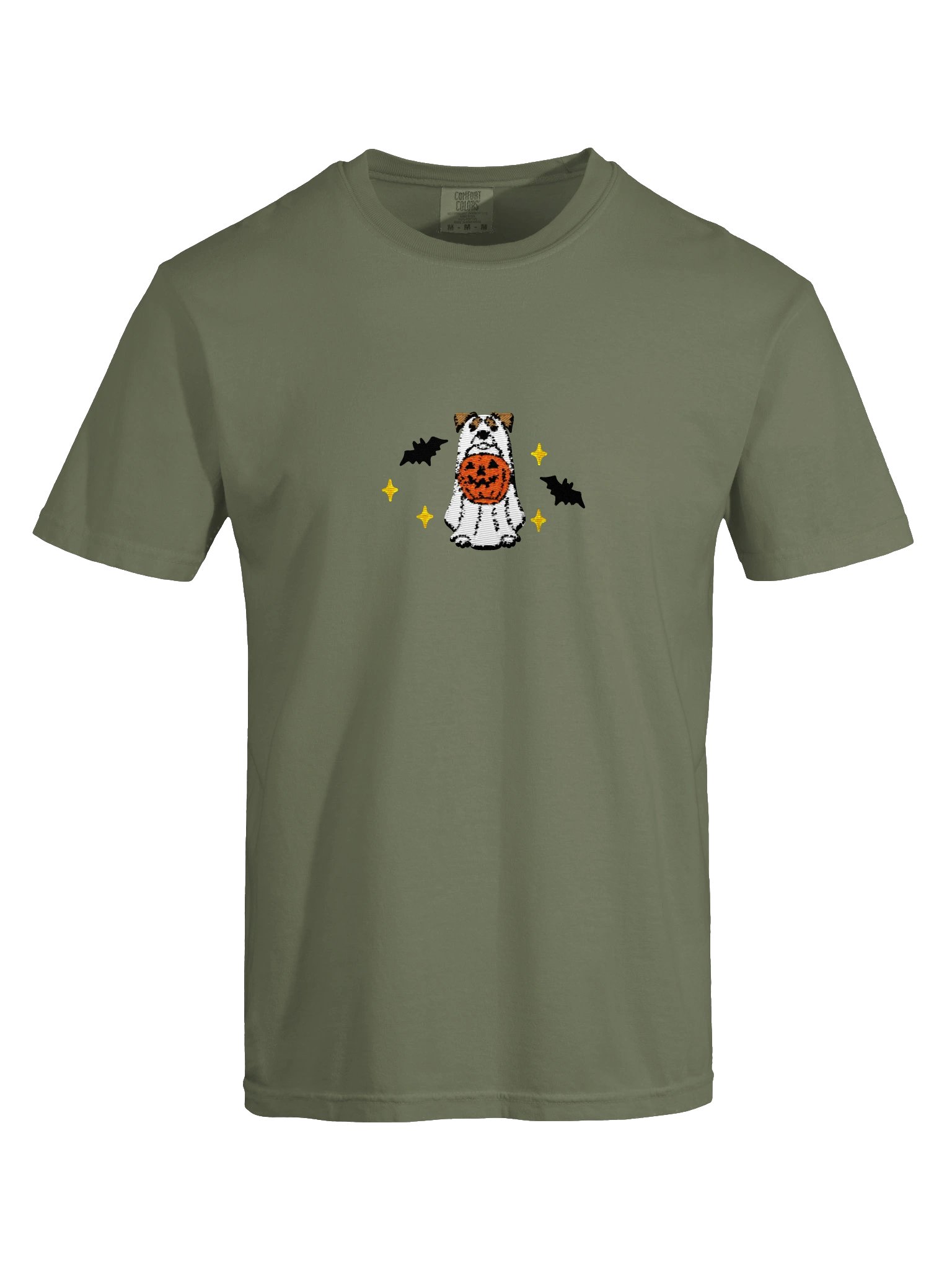 Halloween Parson Russell Terrier (Tan & White) Embroidered T-Shirt product image (13)