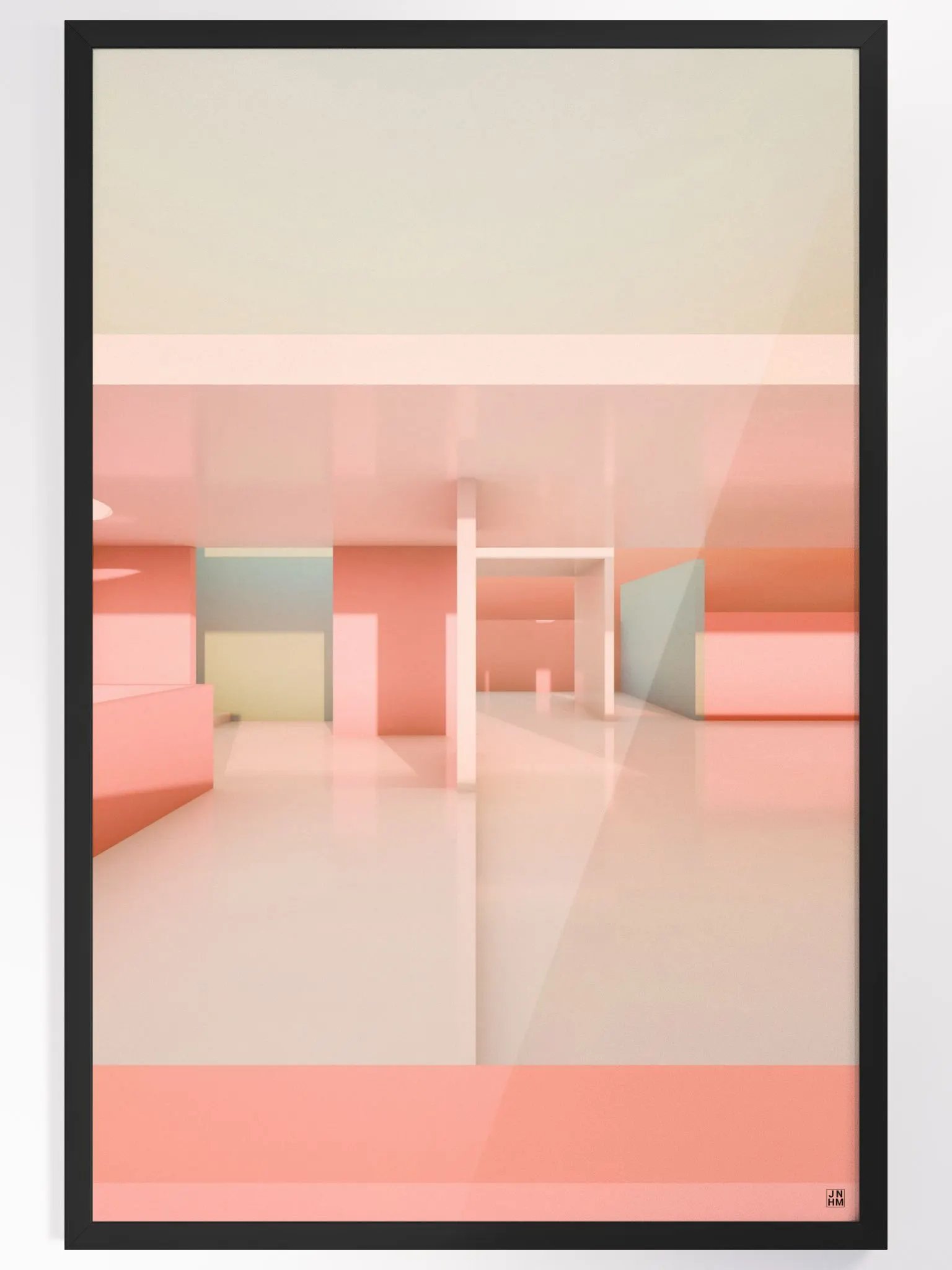Architectural Landscape - Summer Pastel 02 24"x36" product image (2)