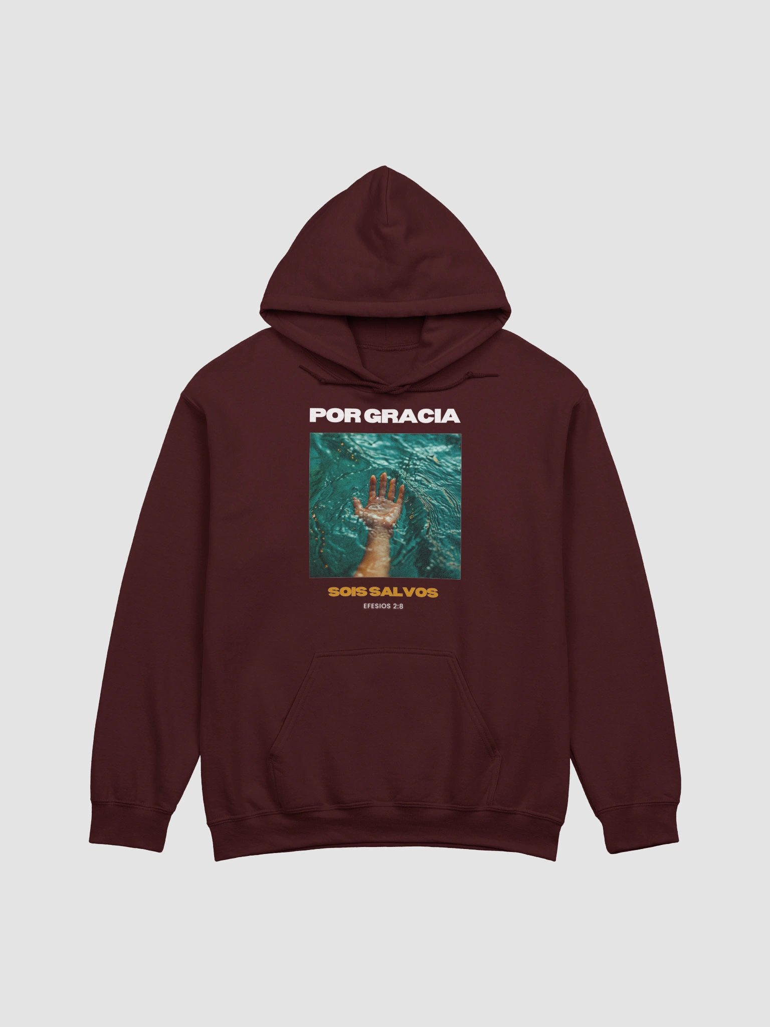 Sudadera Unisex Con Capucha | Por gracia sois salvo product image (1)