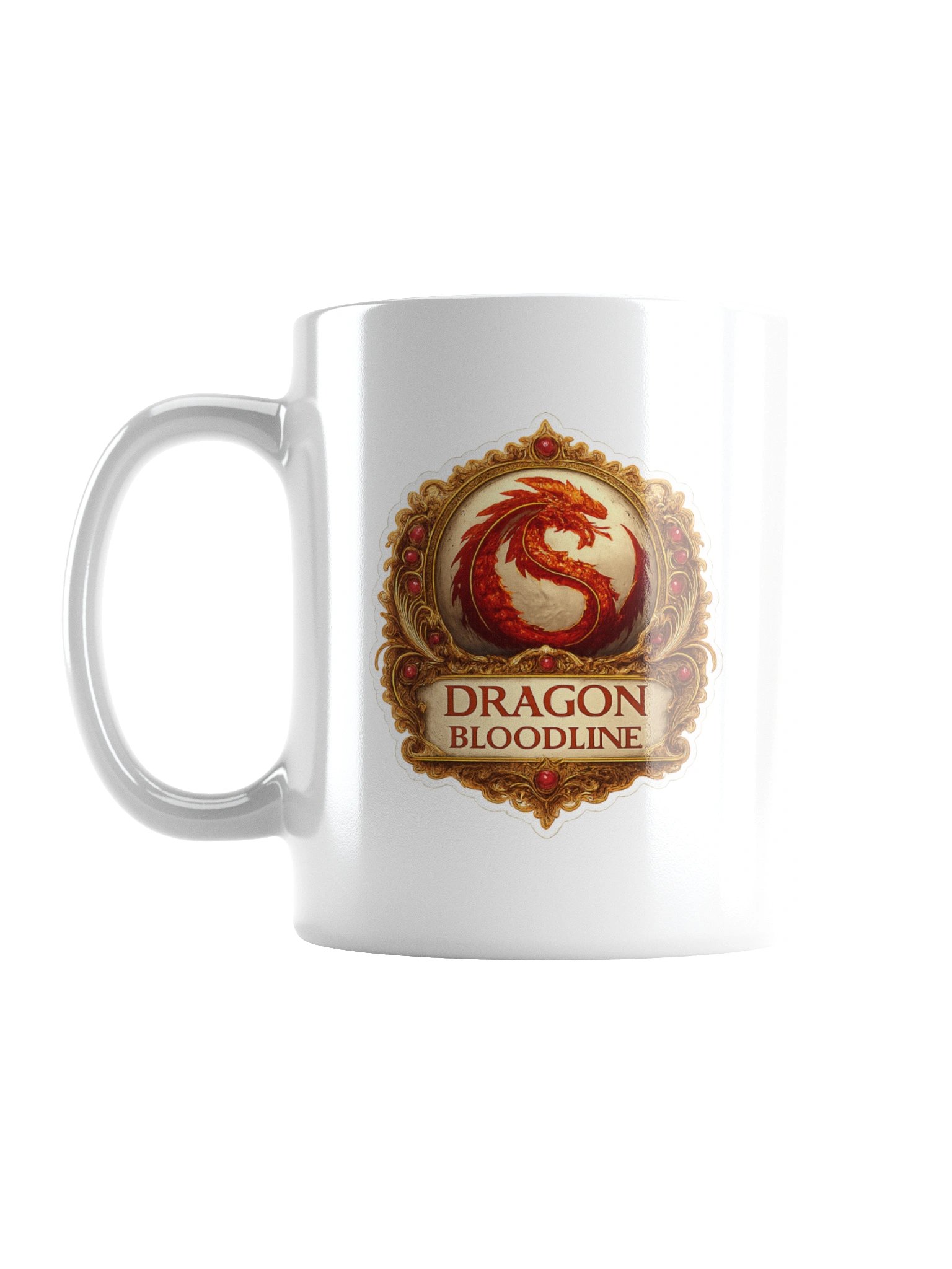 🐉 DRAGON BLOODLINE BLACK CERAMIC MUG product image (1)