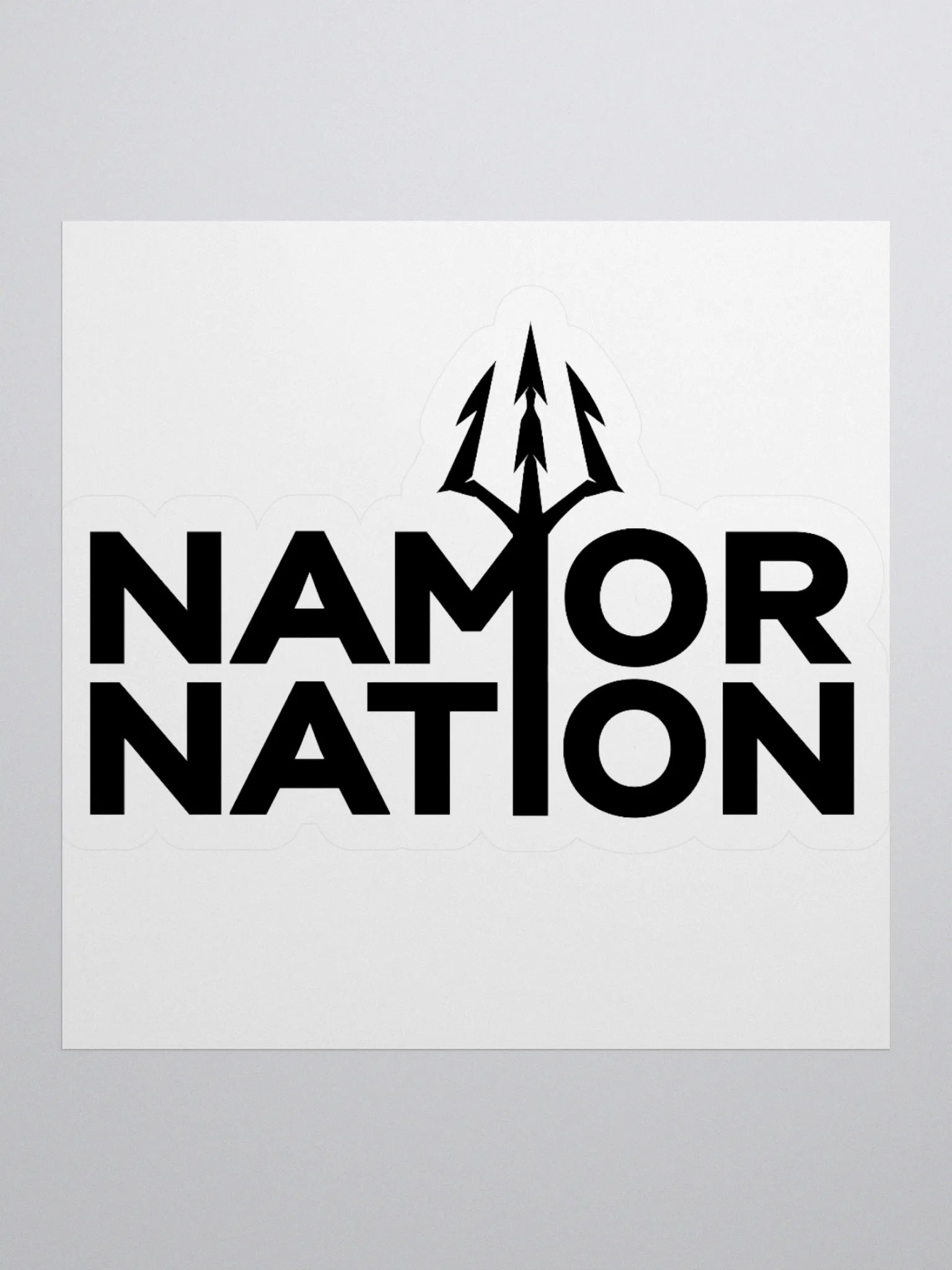 Namor Nation Sticker product image (2)