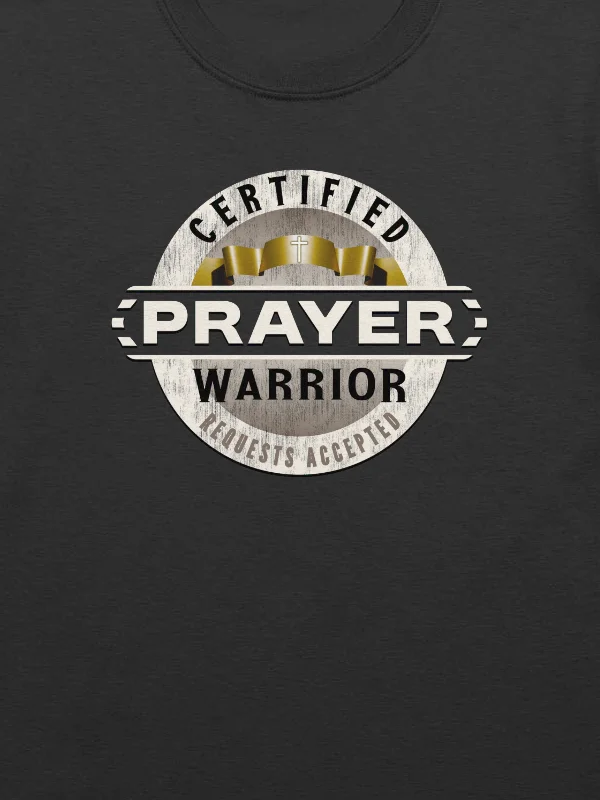 Certified Prayer Warrior T-Shirt product image (2)