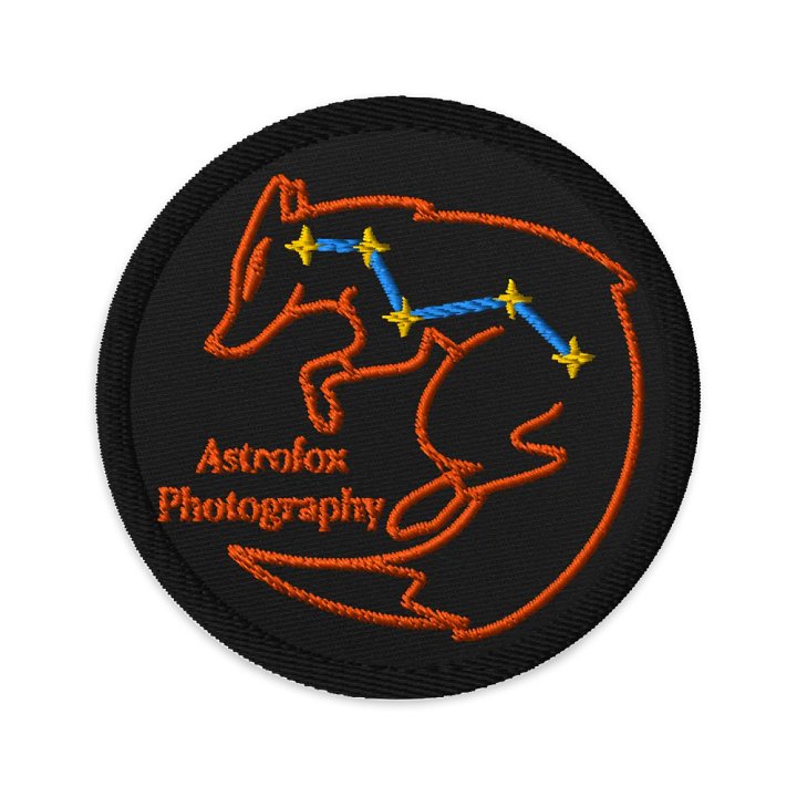 Astrofox Photography Patch (Black Background) product image (1)