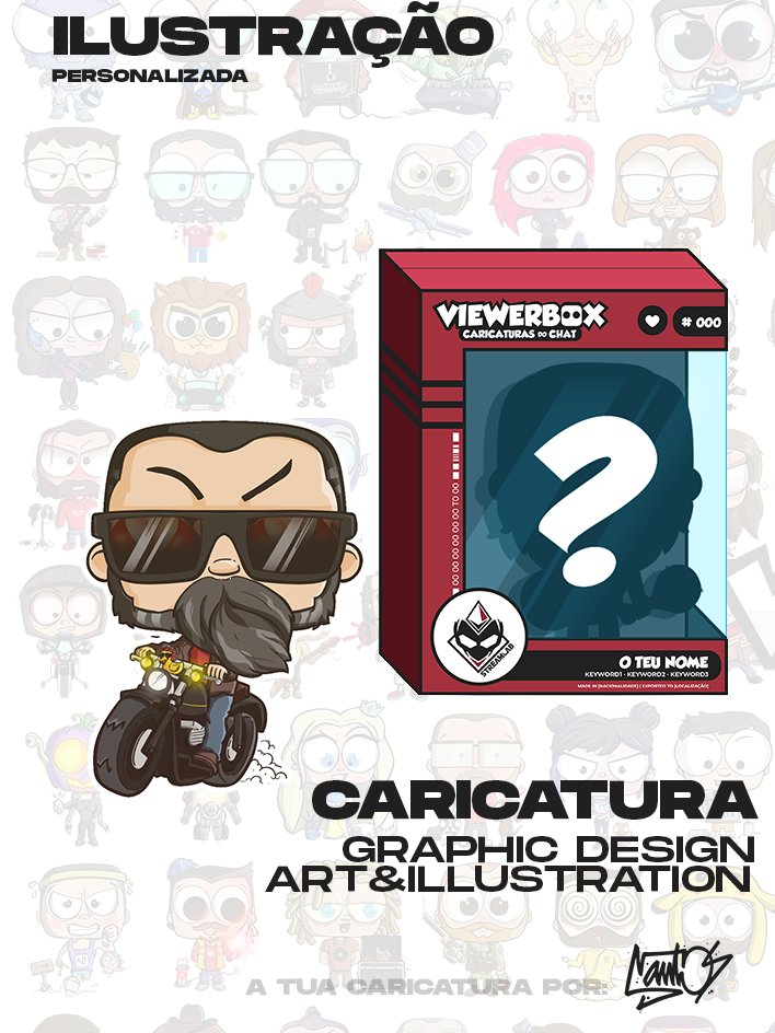 Caricatura (Ilustração e Personalização) product image (1)