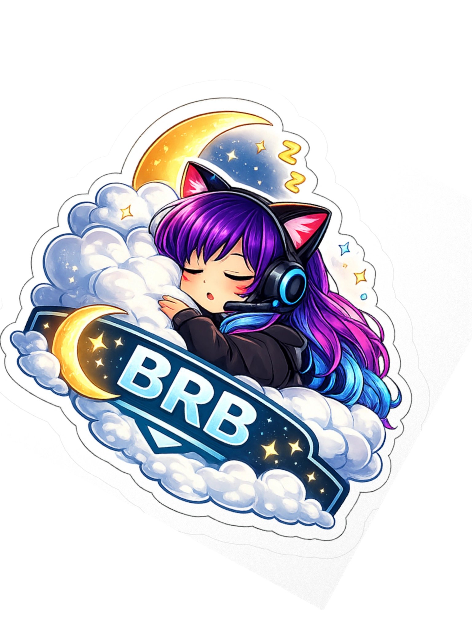 • AKC // Callie Sticker BRB | Callie Emote Badge Series product image (2)