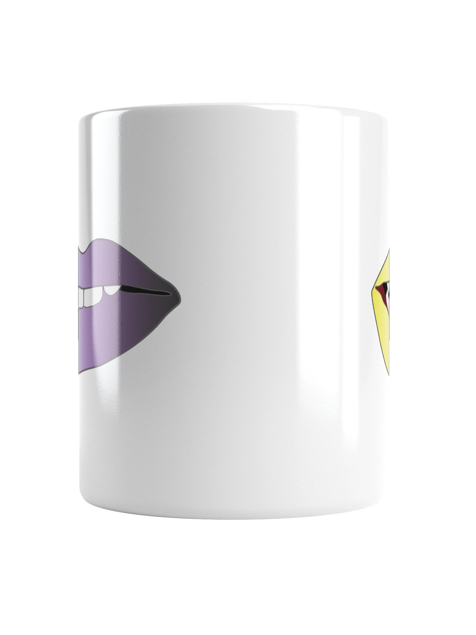 Non-binary Pride Gradient Biting Lips Mug product image (5)