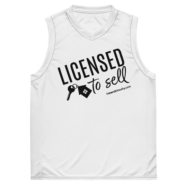 Licensed to Sell Unisex Basketball Tank product image (2)