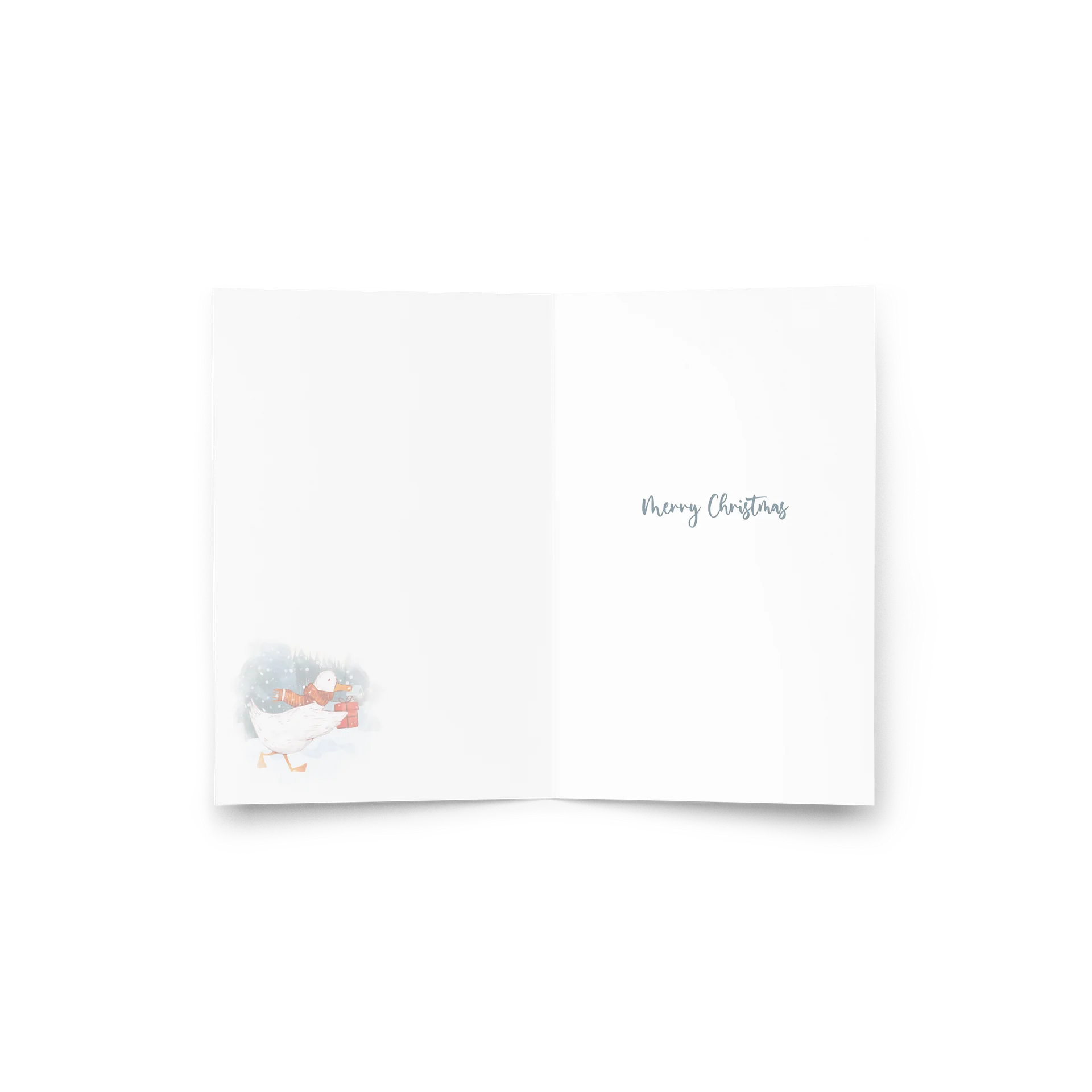 Duck Through the Snow Christmas Card product image (2)