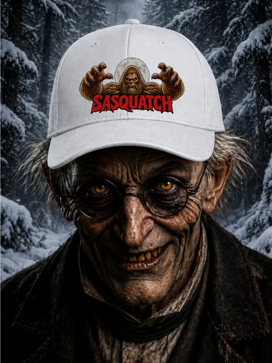 Sasquatch Cap — Forest Legend - White product image (6)