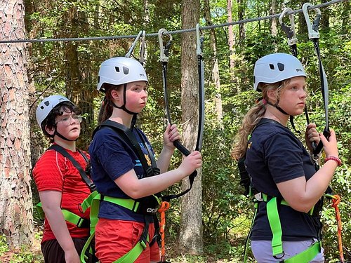 A recap of camping at Salisbury Camping & Adventure Park: camp fires, s’mores, chess, musical chairs, car singing, ropes cour...