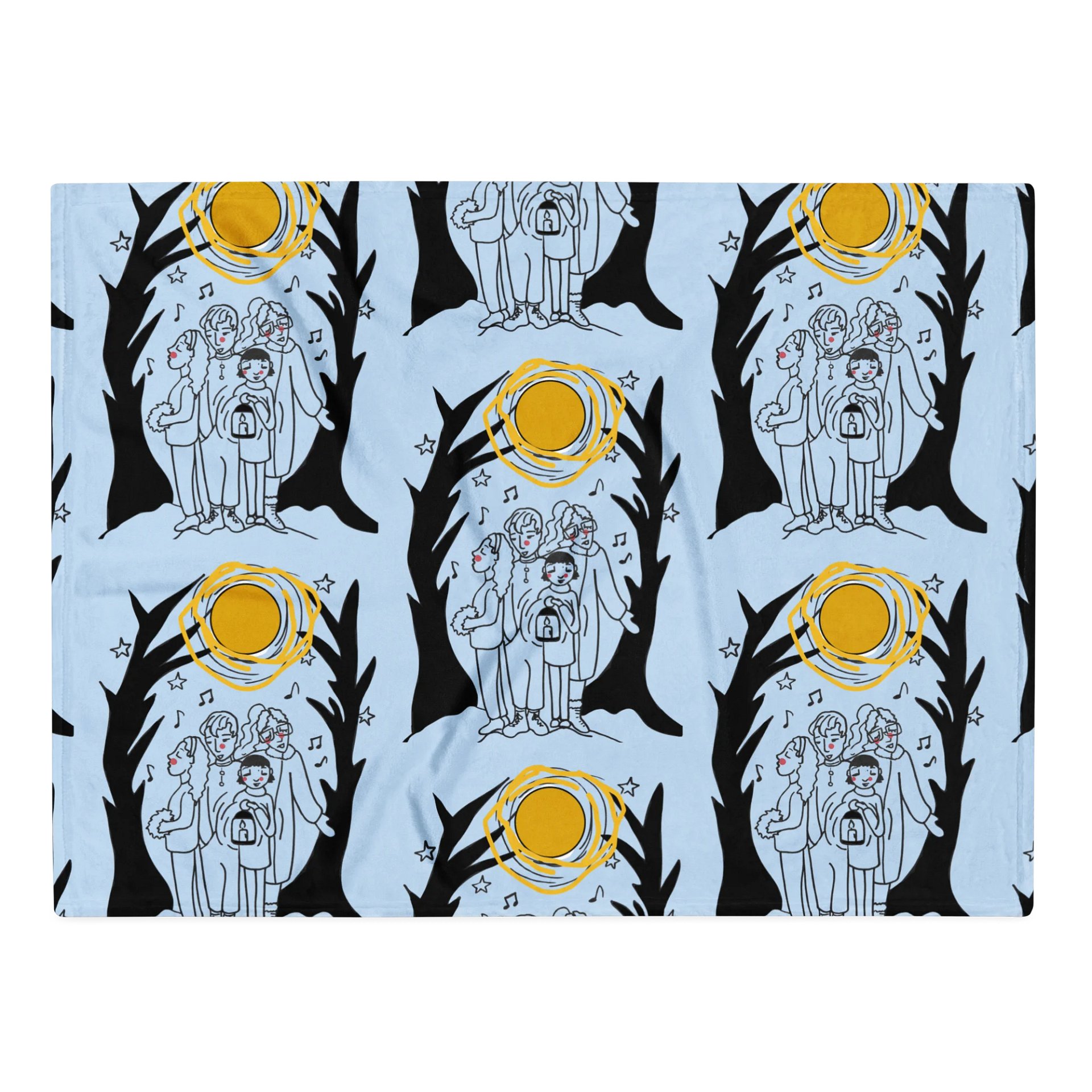 Caroler throw blanket! product image (2)
