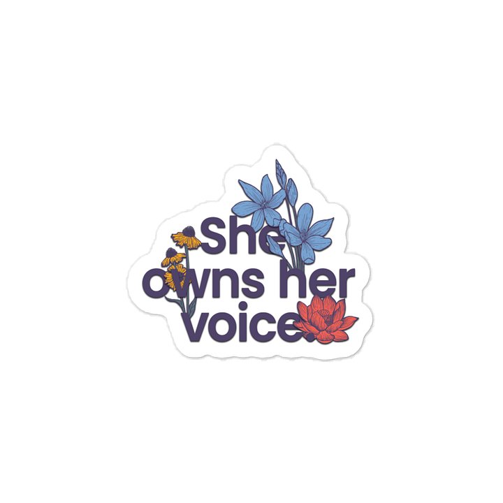 She Owns Vinyl Decal product image (1)