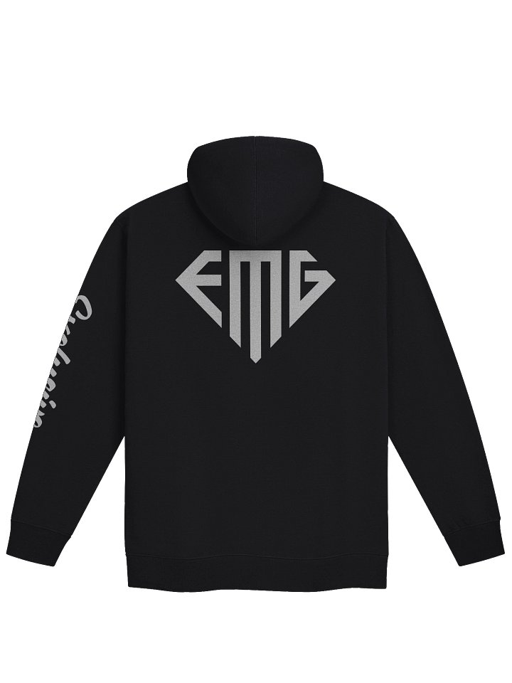 White EMG Logo Zip-Up Hoodie product image (2)