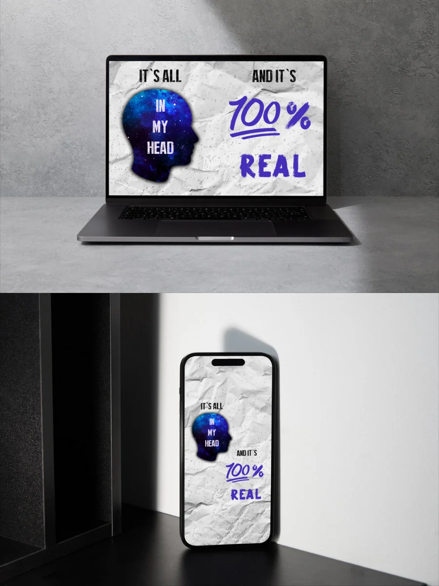 It’s All In My Head – System Wallpaper product image (1)