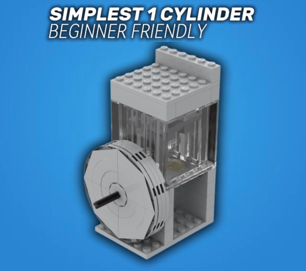EASY 1 cylinder Vacuum Engine(COMPLETE KIT) product image (1)