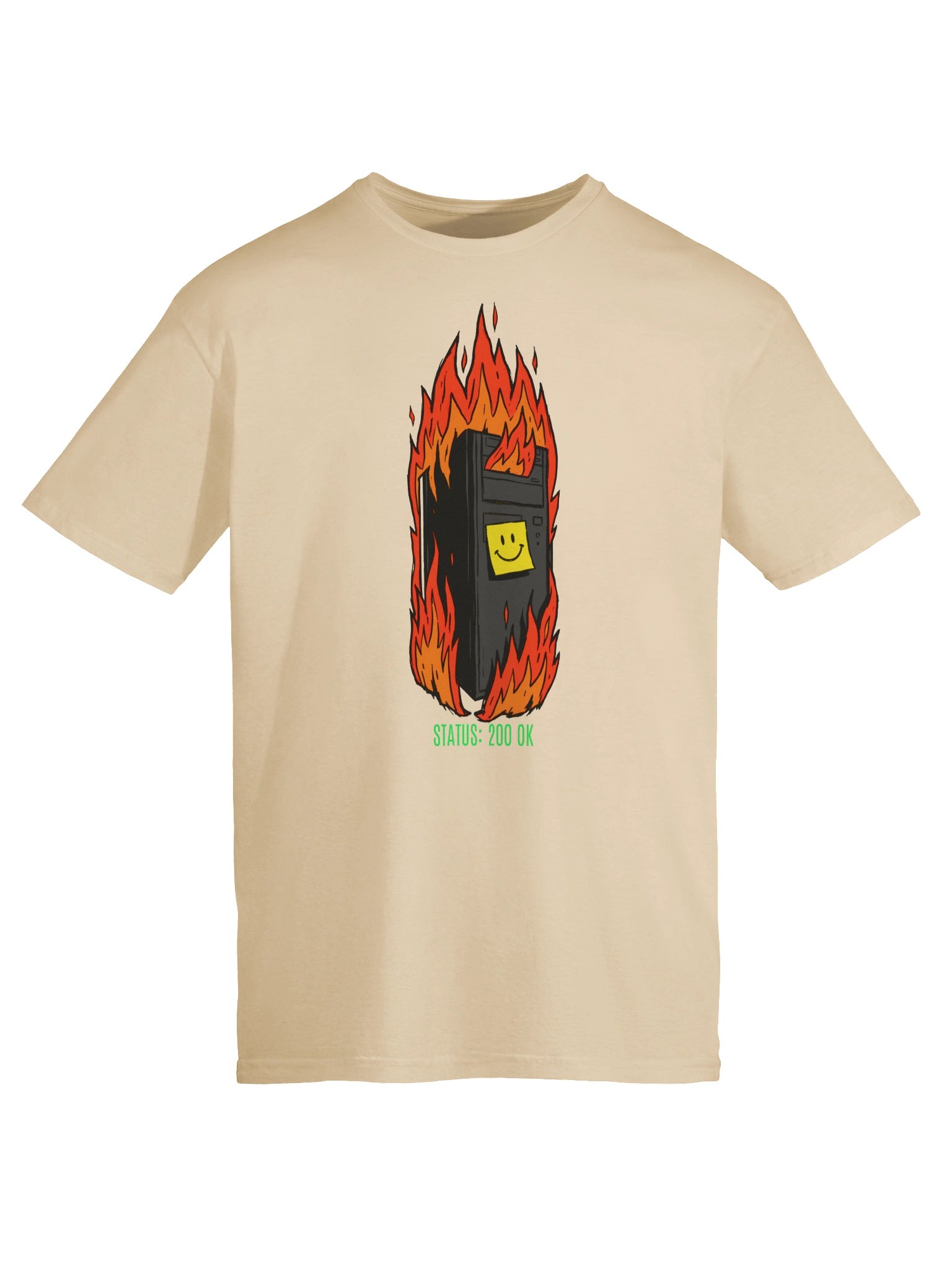 Camiseta "Status 200 OK" | Servidor en Llamas Humor Informático product image (6)