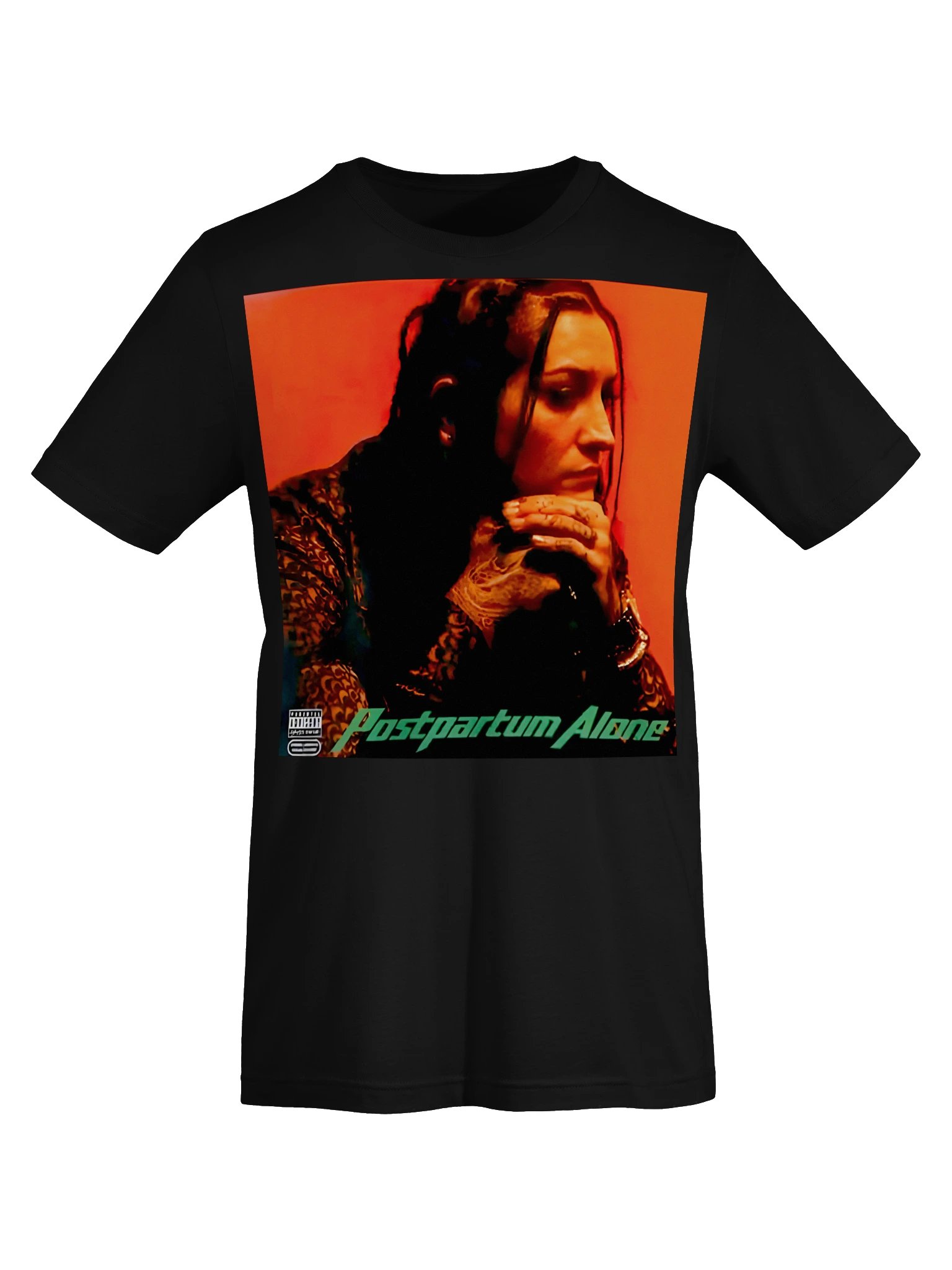 Postpartum Alone Album Cover Parody IYKYK Tee product image (25)