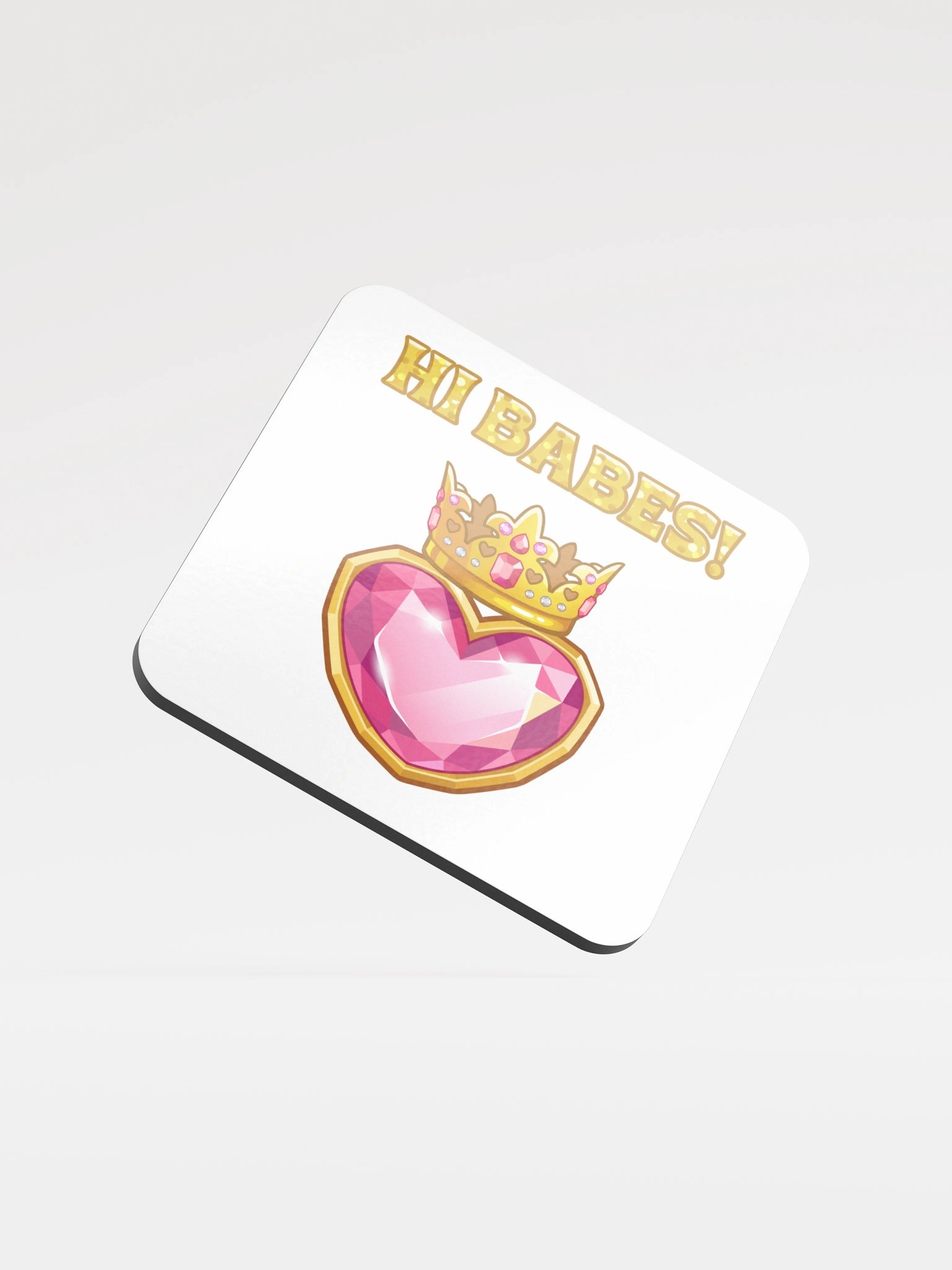 "Hi Babes!" Coaster product image (1)