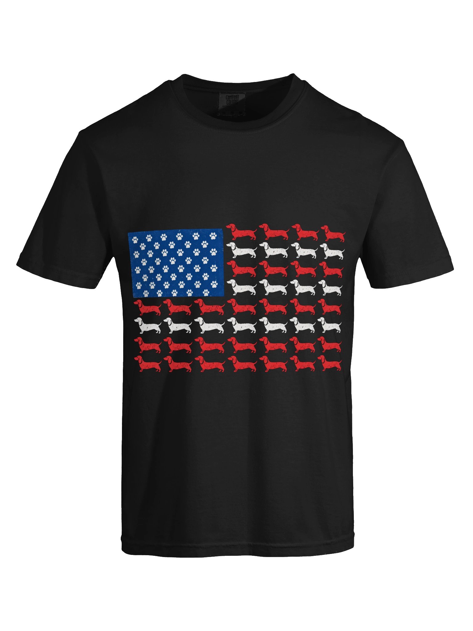 Dachshund American Flag Tee 🇺🇸 product image (5)