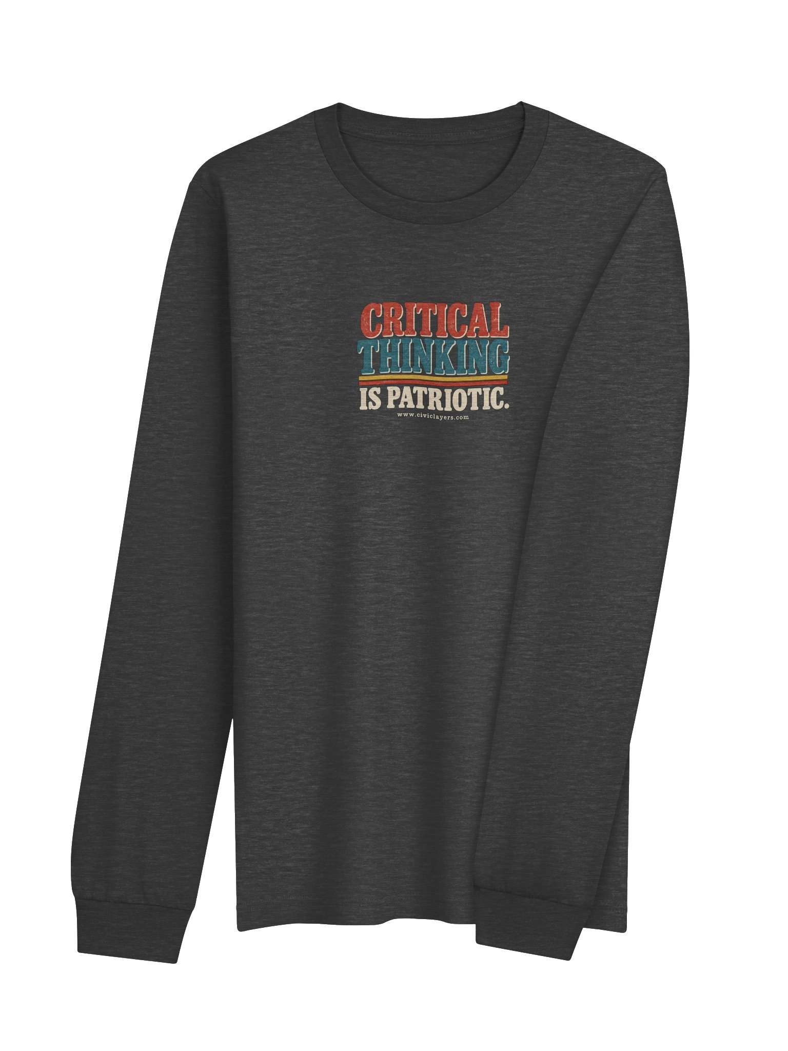 Critical Thinking Is Patriotic Supersoft Long Sleeve T-Shirt product image (4)