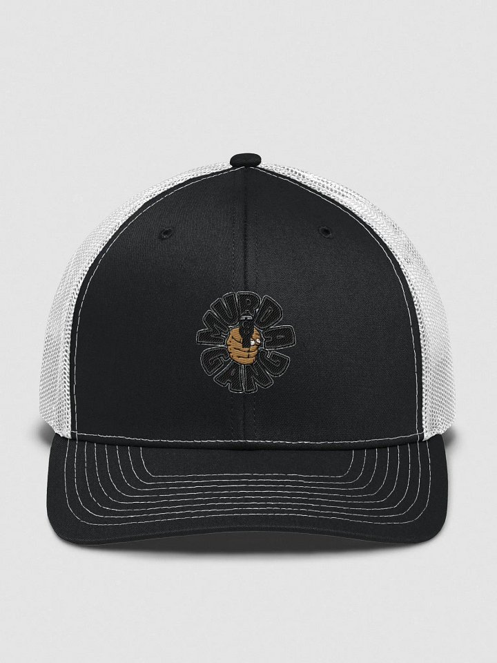 MURDAGANG TRUCKER HAT white and black product image (1)