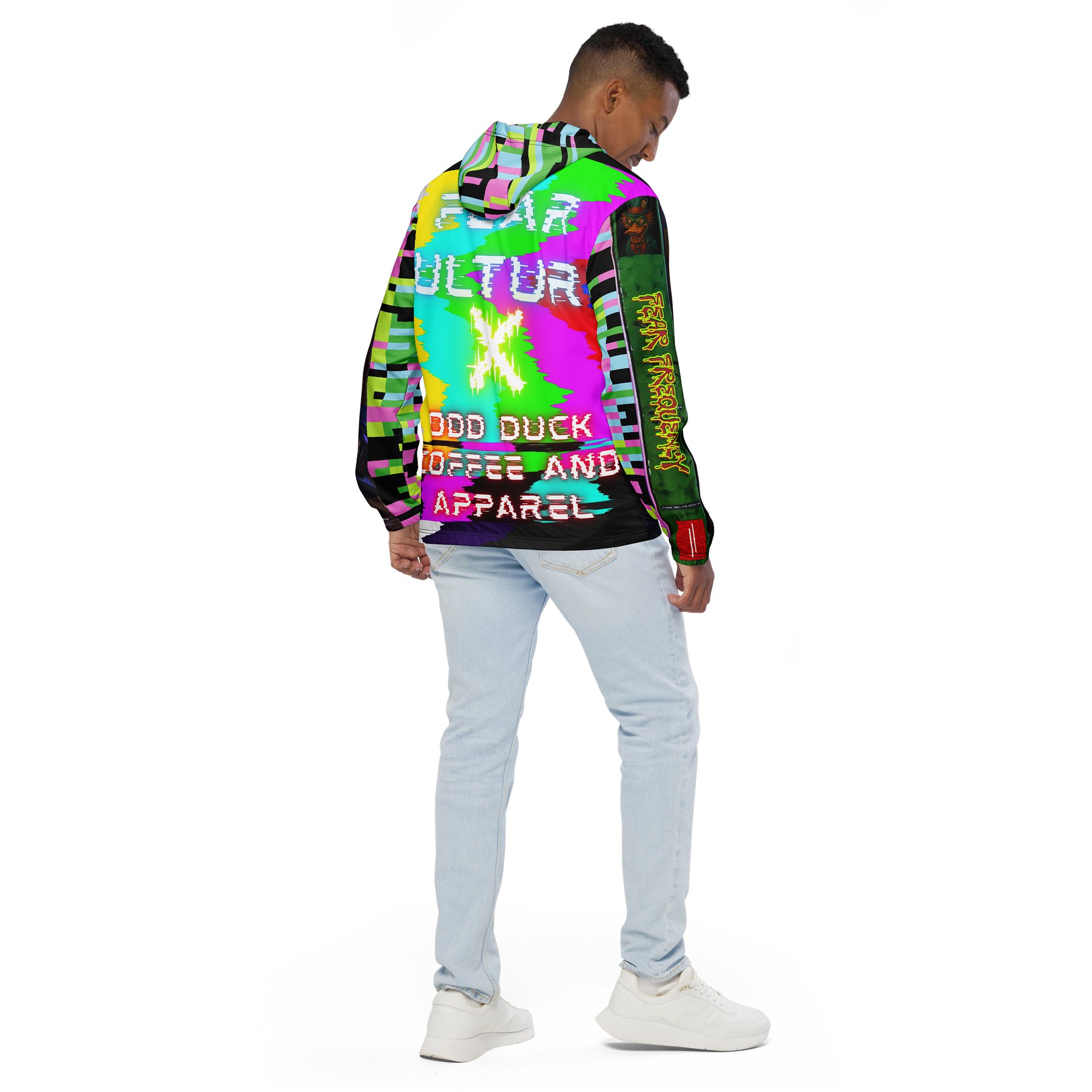 Fear Culture Fear Frequency Full Print Windbreaker product image (4)