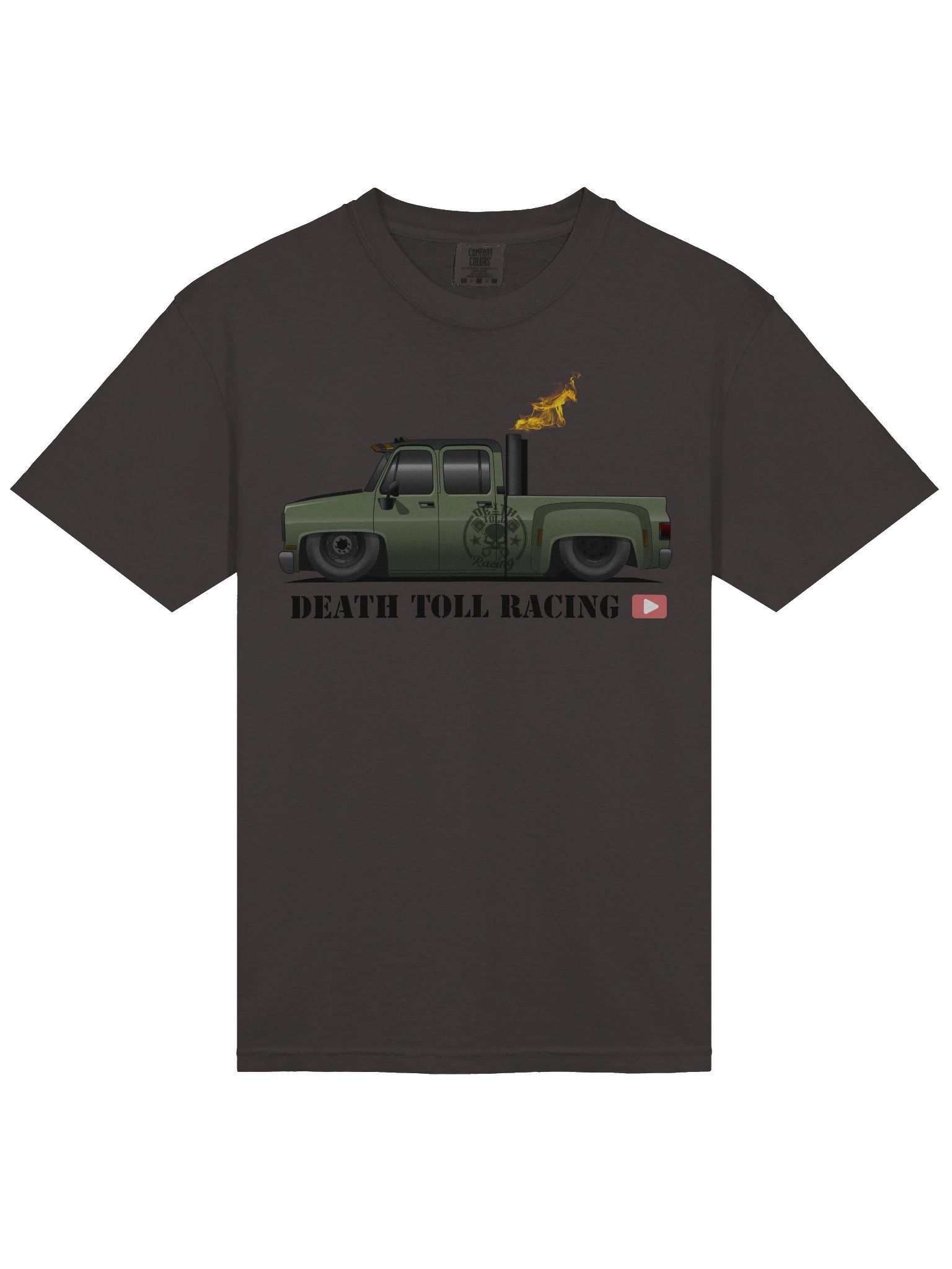 Flaming DTR 3500 Truck T-Shirt product image (13)