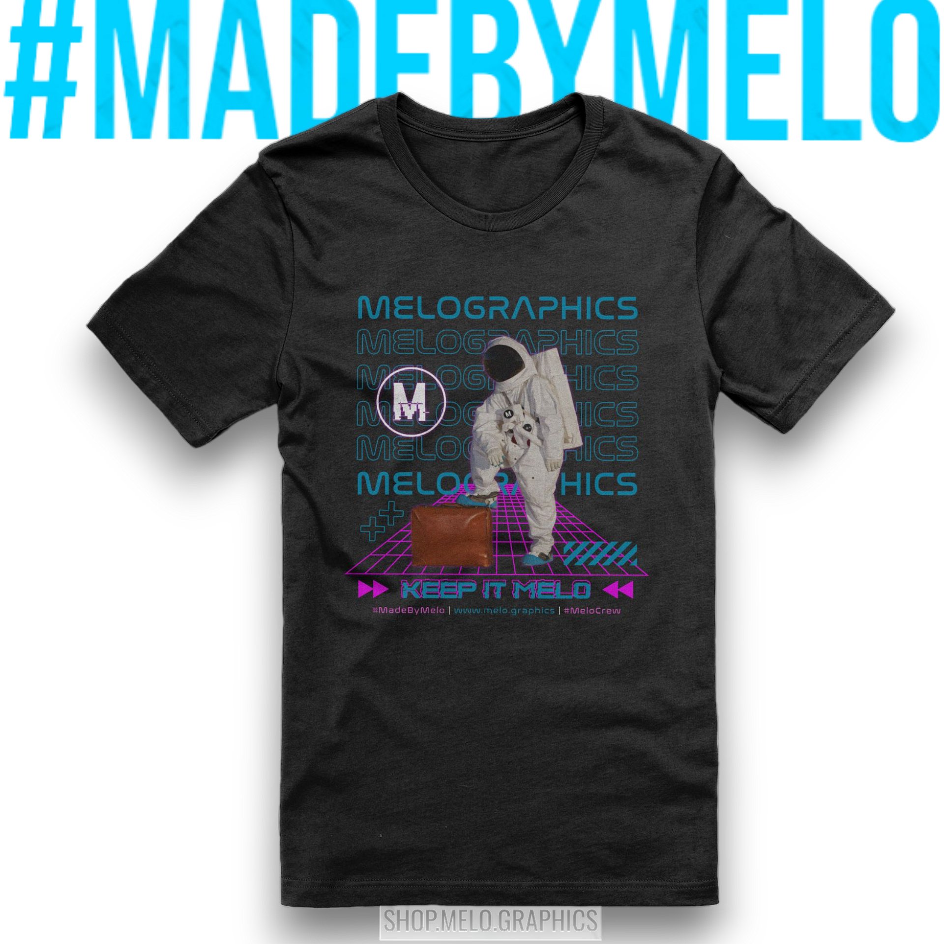 Keep it Synthwave - Classic T-Shirt | #MadeByMELO product image (2)