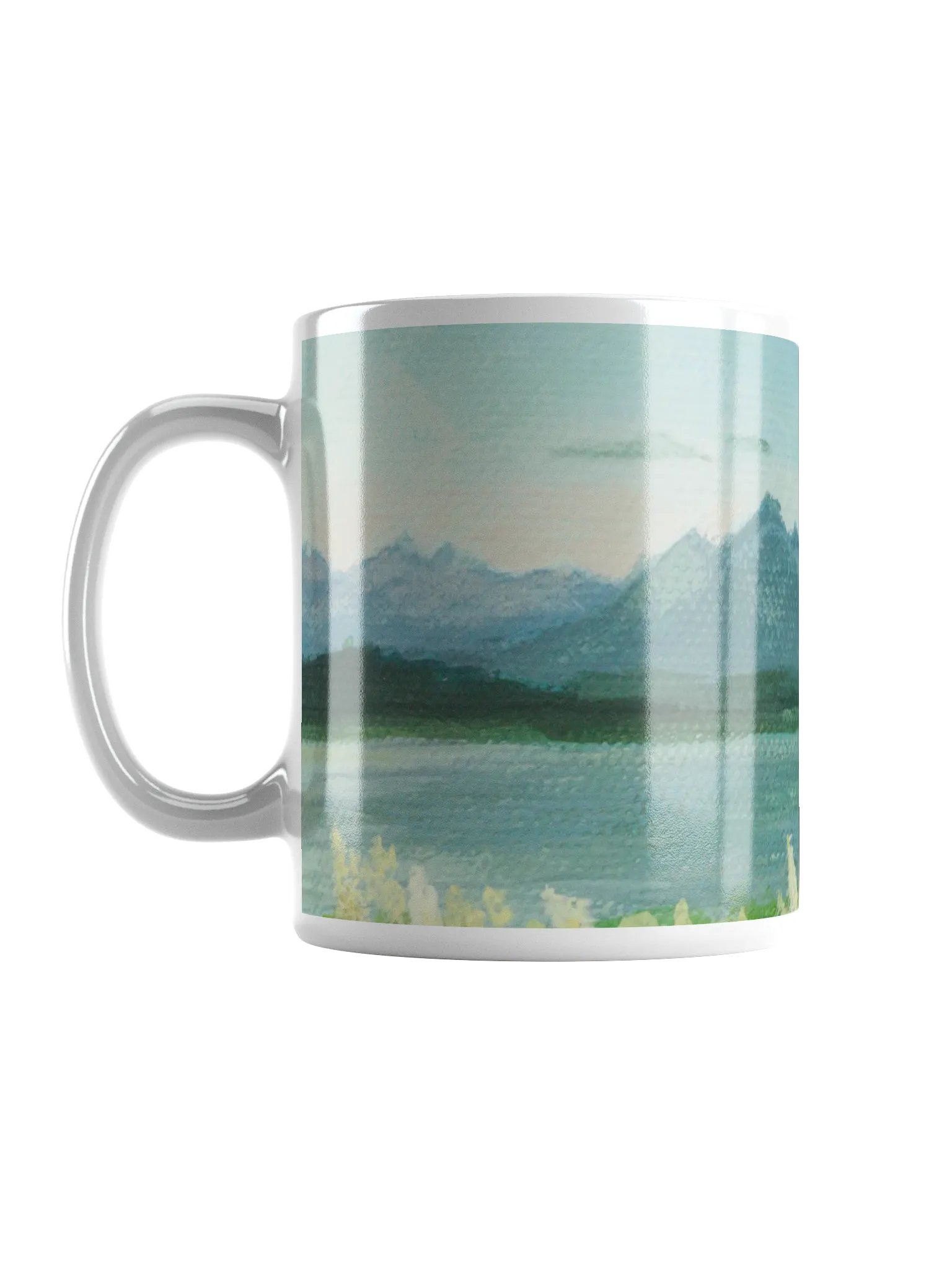 Serene Lakeview Mountain Mug product image (18)
