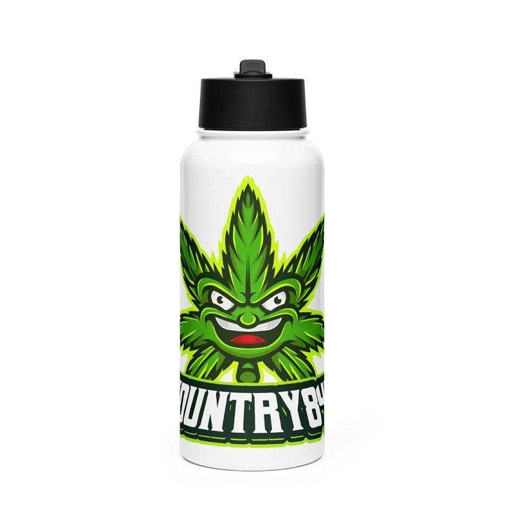 Cannabis Logo - Stainless Steel Bottle product image (1)