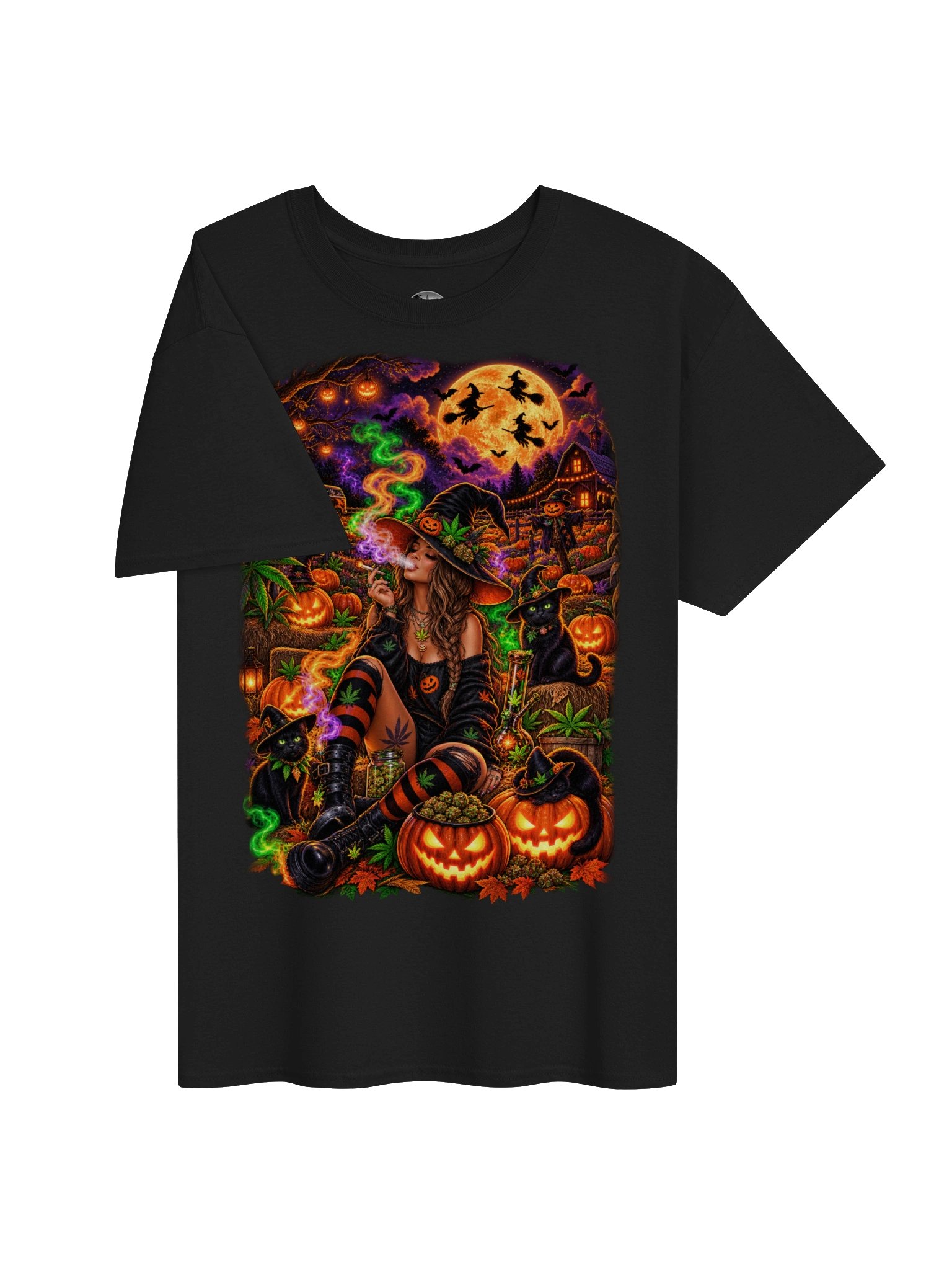 Halloweed Witch Graphic Tee product image (3)