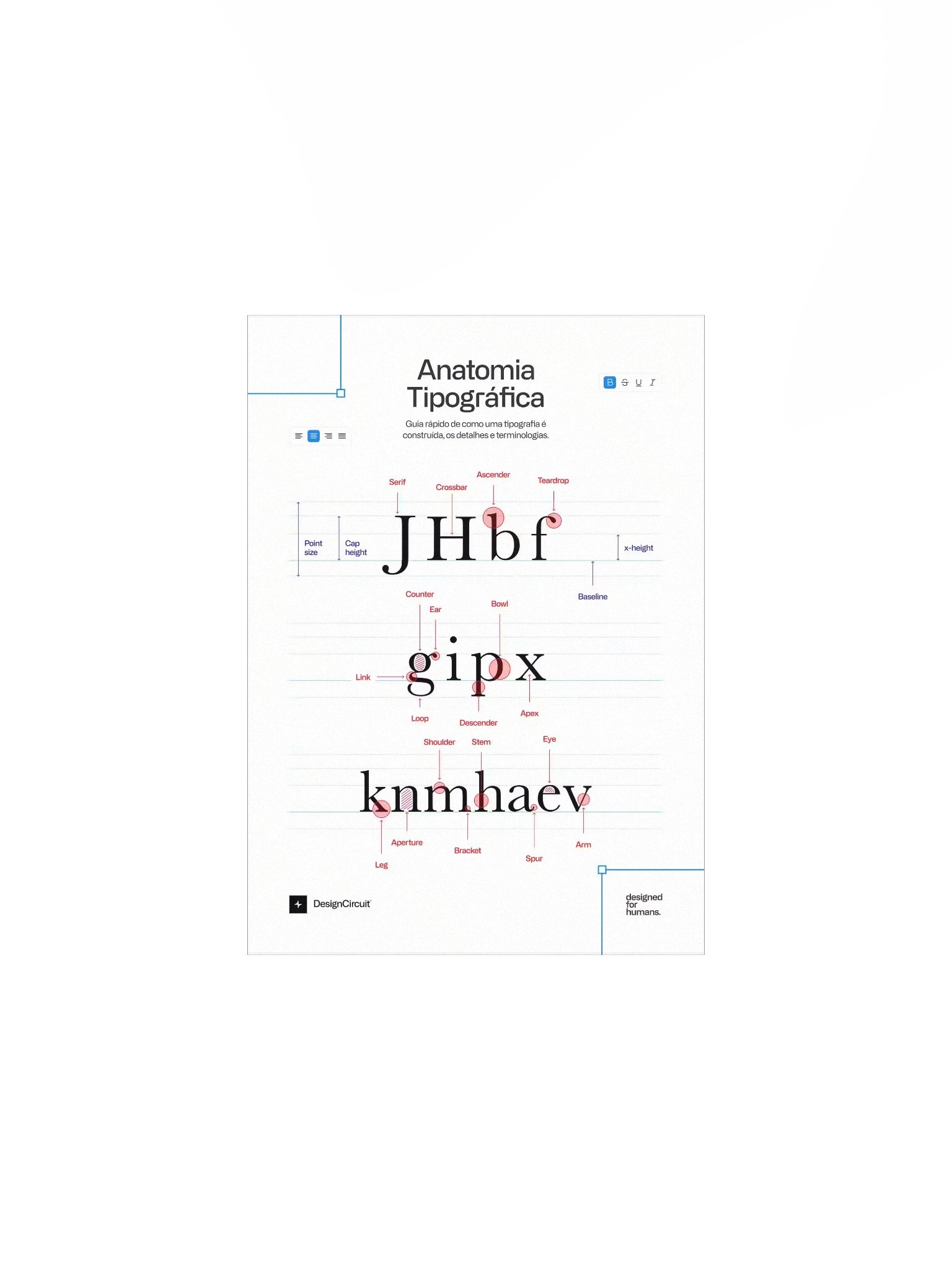 Anatomia Tipográfica — Print Guide product image (1)