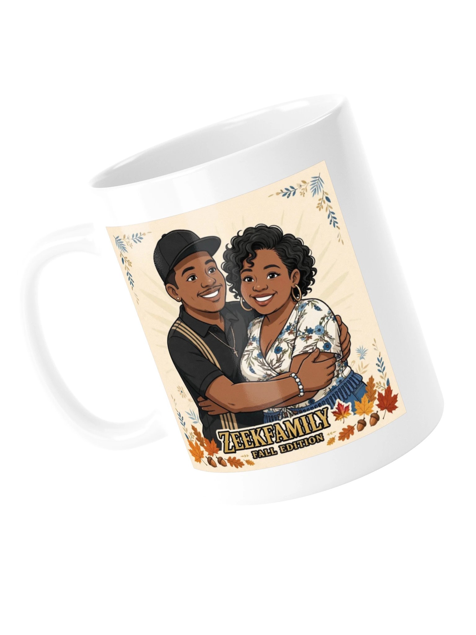 ZeekFamily Fall Edition White Glossy Mug product image (5)