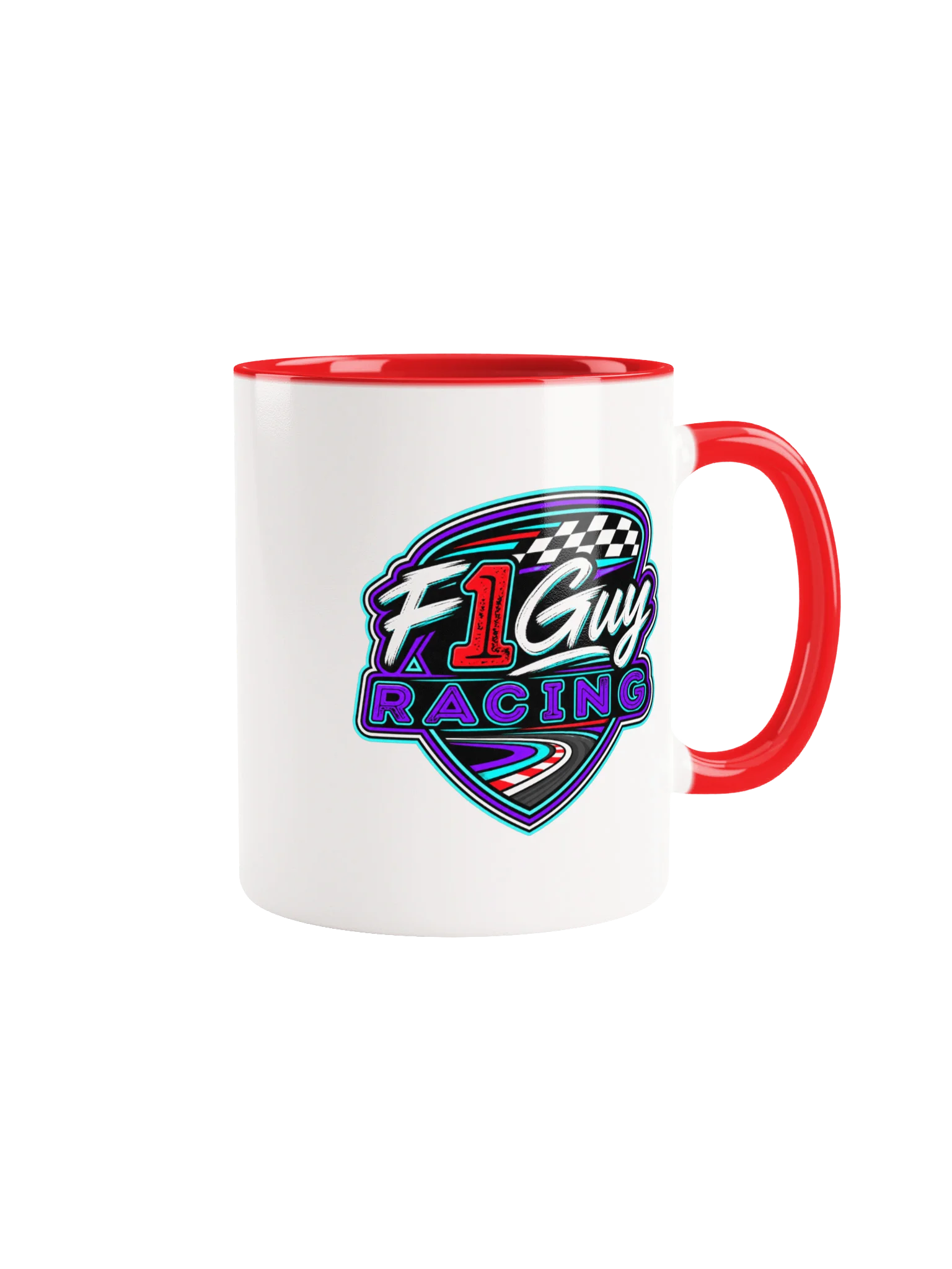 F1 Guy Racing Checkered Mug product image (1)