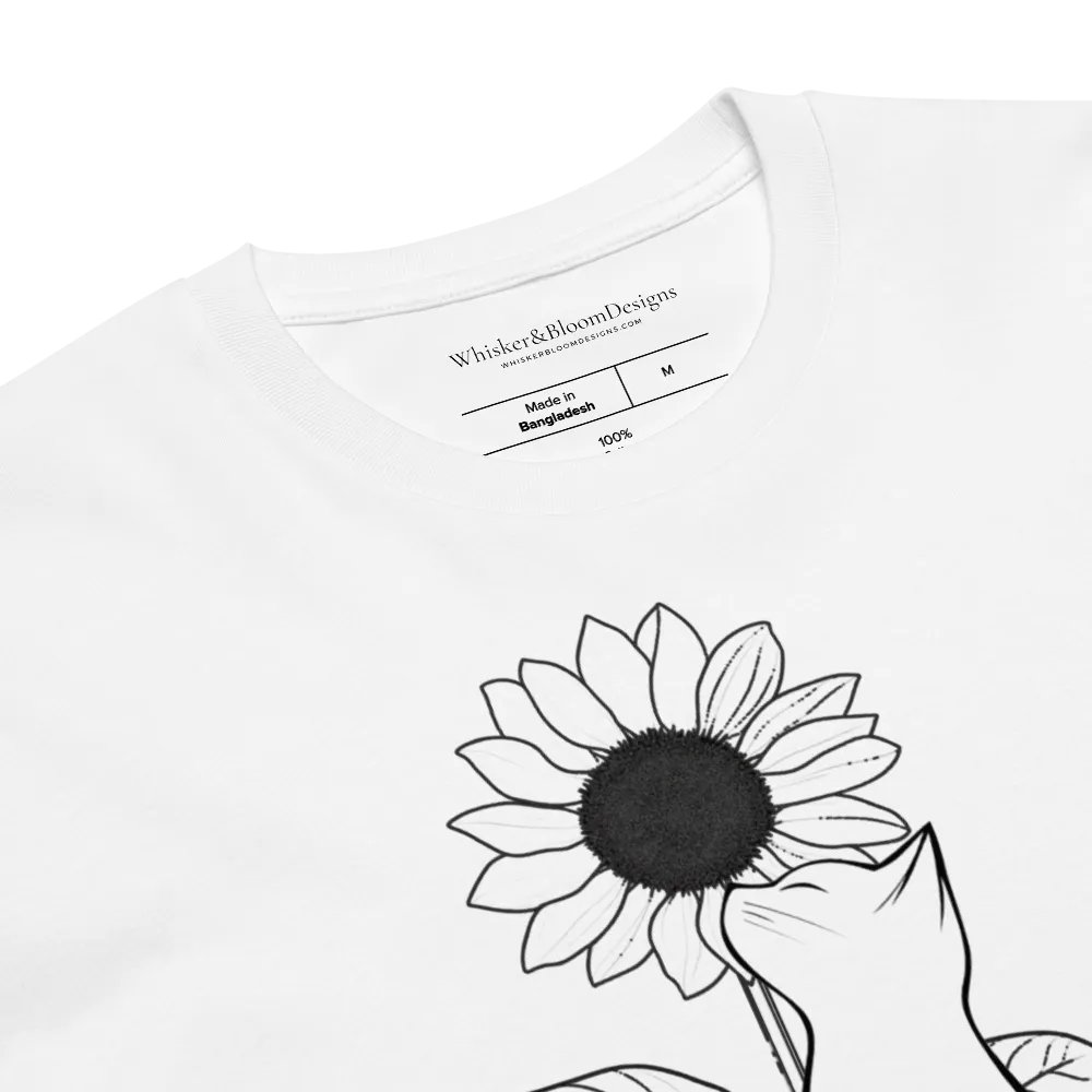 Sunflower Cat Supreme Comfort Unisex T-Shirt product image (6)