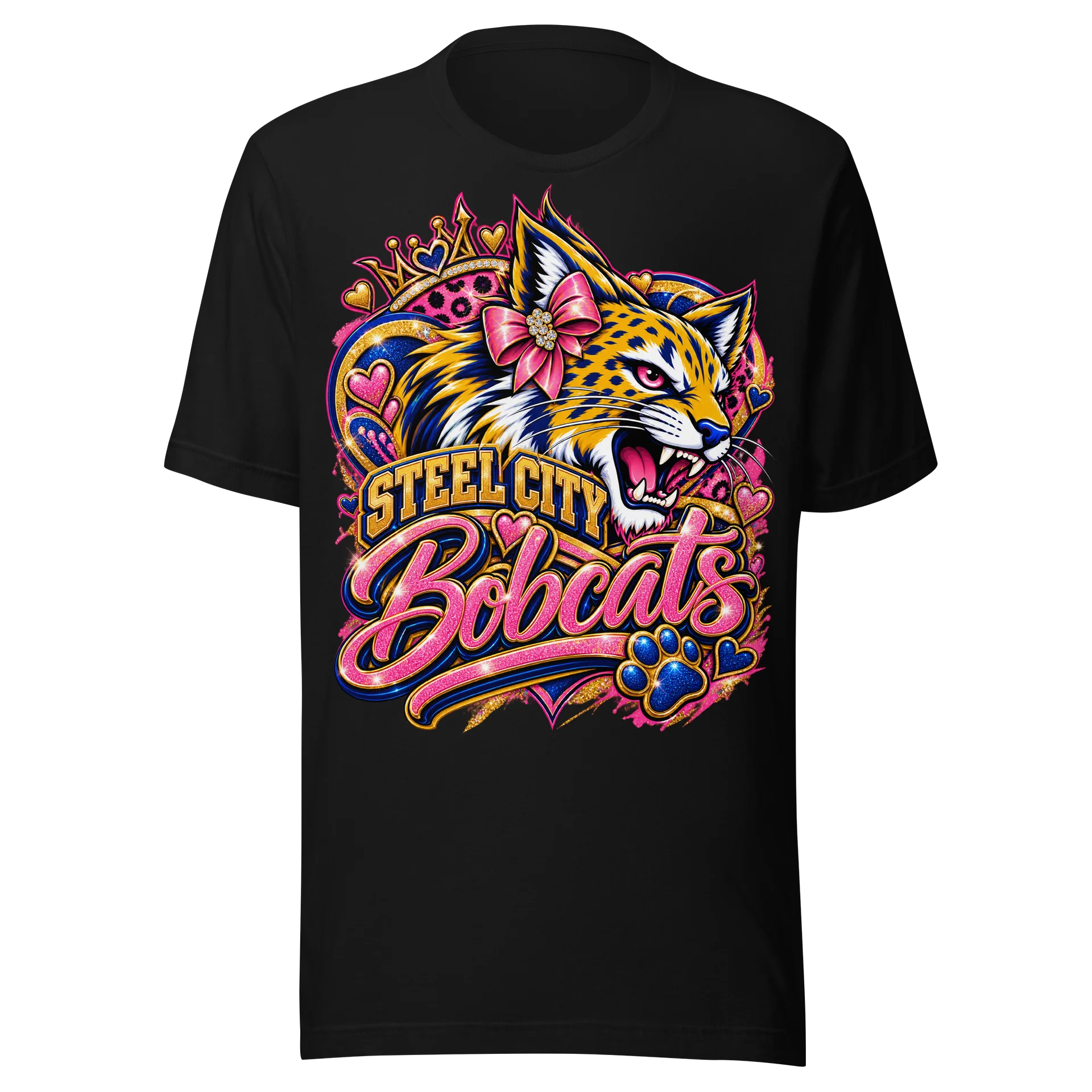 Women’s Steel City Bobcats Mascot Tee product image (1)
