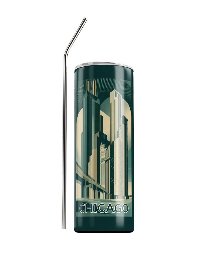 Chicago Skyline Stainless Steel Tumbler product image (1)