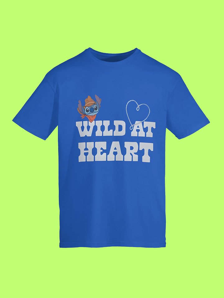 Disney Stitch Wild at Heart Shirt product image (113)