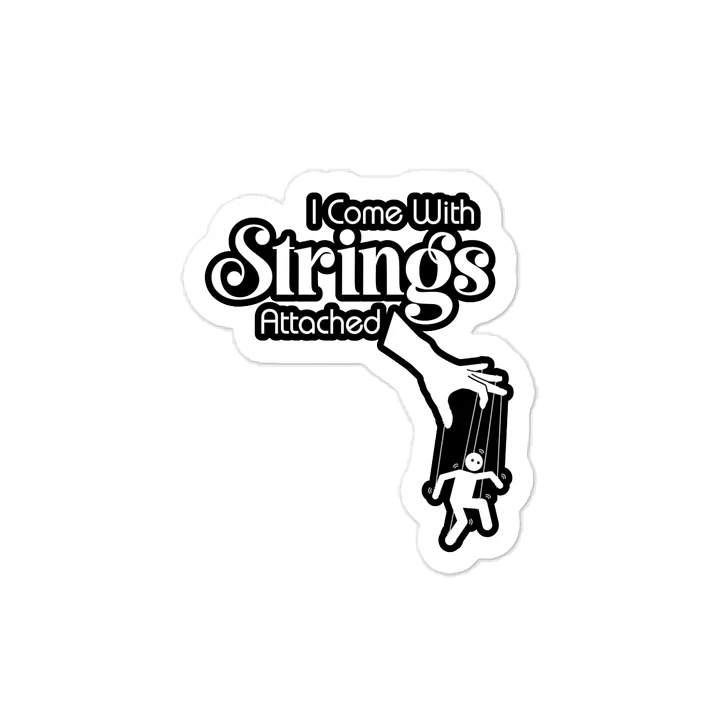Strings Attached Vinyl Decals product image (1)