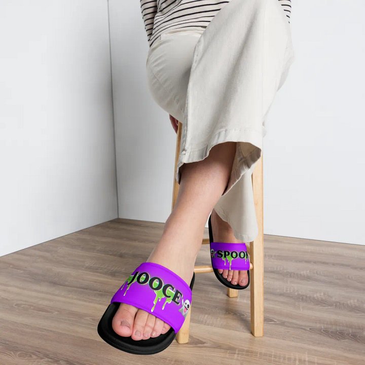 SPOOKY JOOCE Women's Slidez - Purple product image (2)