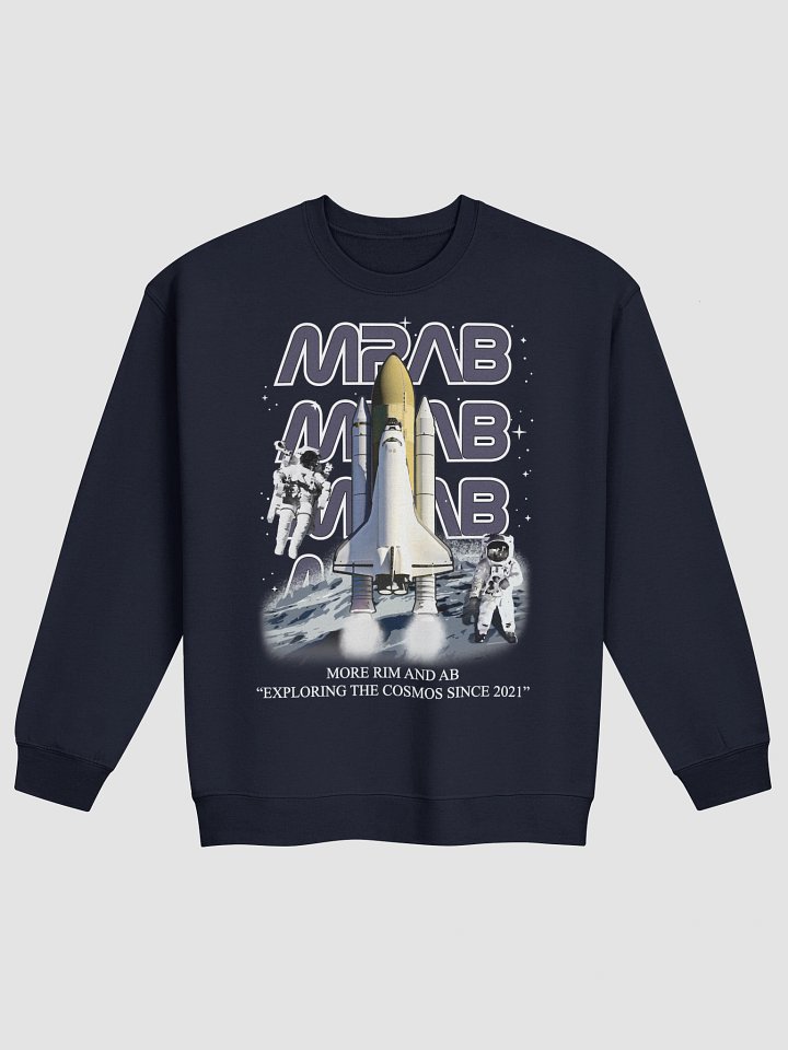 Space Exploration Crewneck Sweatshirt product image (1)