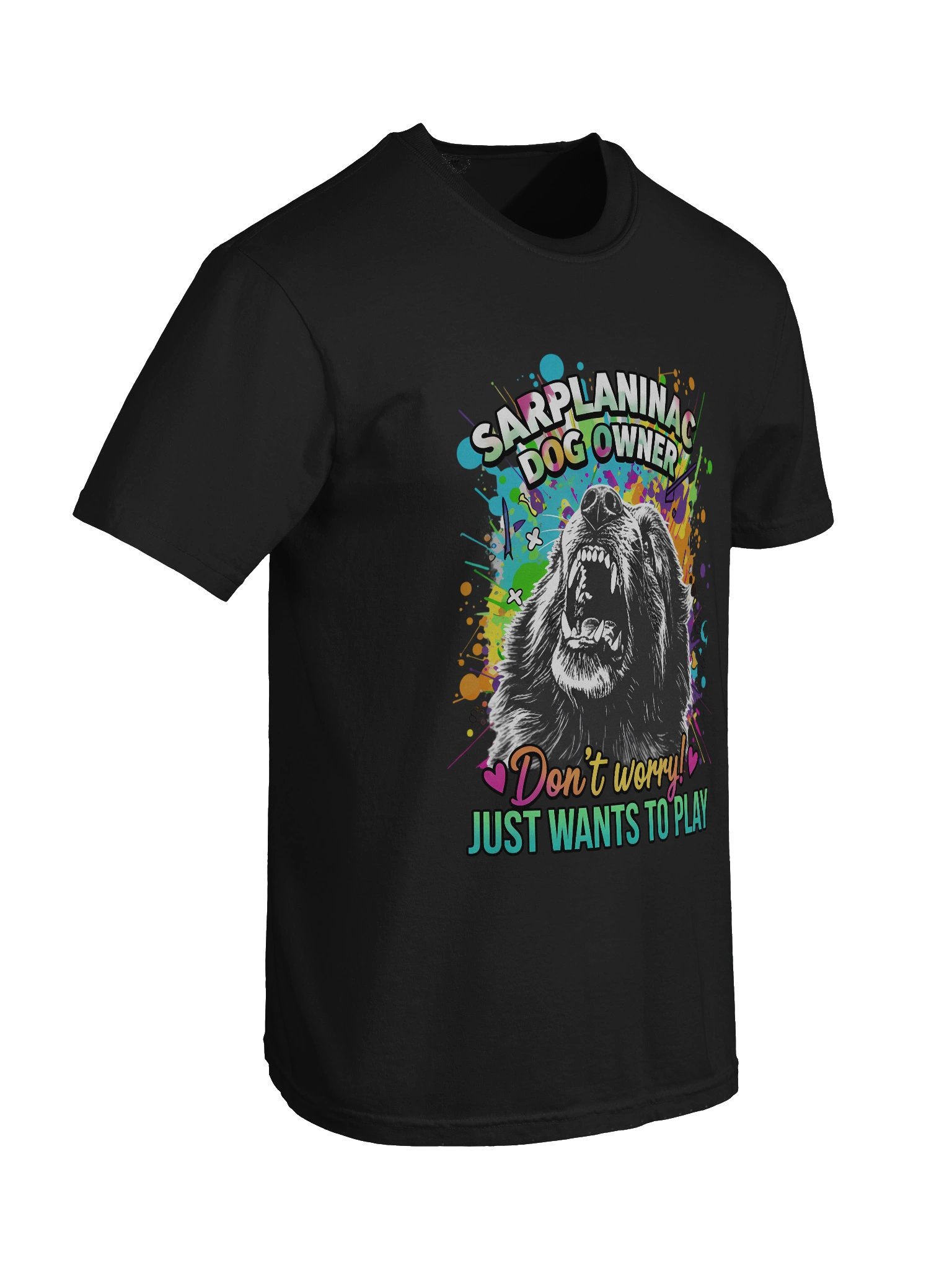 Big Dog Bark Funny T-Shirt | Dog Dad & Mom Gift product image (8)