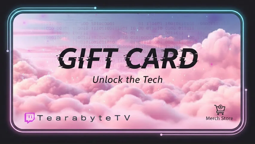 TearabyteTV Merch Gift Card product image (1)