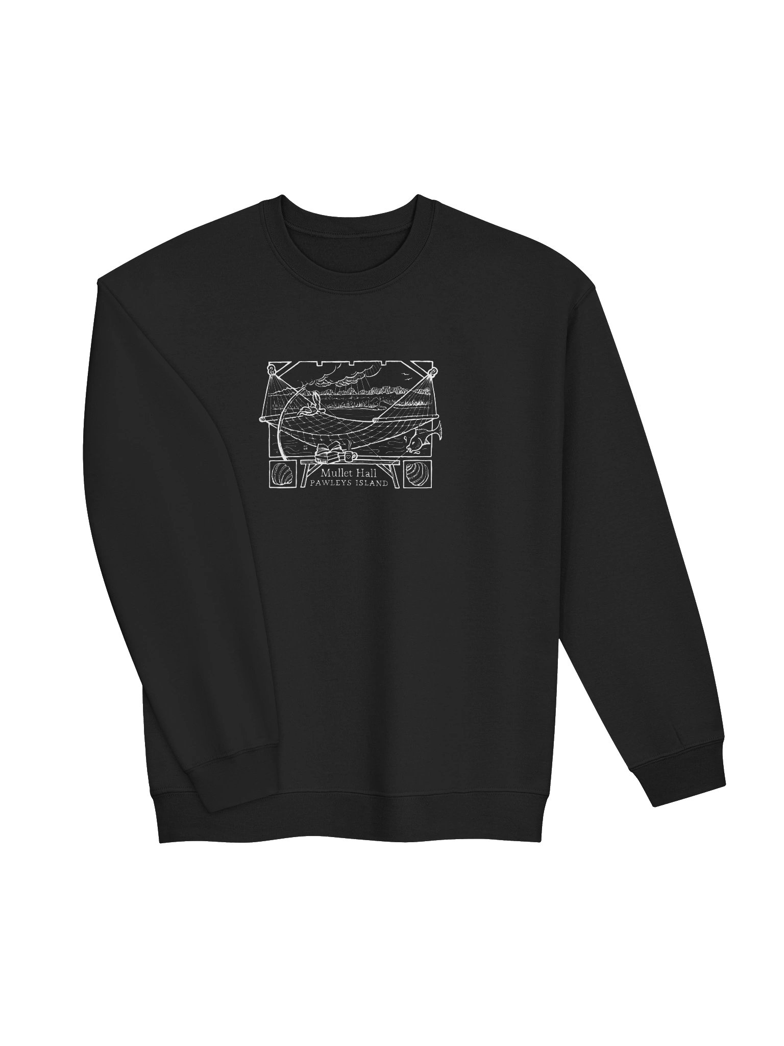 Mullet Hall Pawleys Island Crewneck — Dark product image (15)