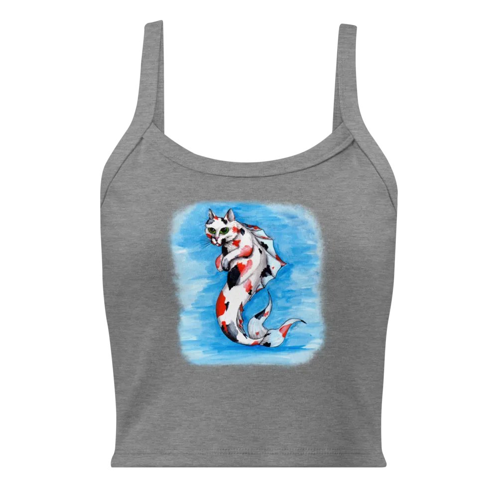 Mermeow Calico Crop Tank product image (1)